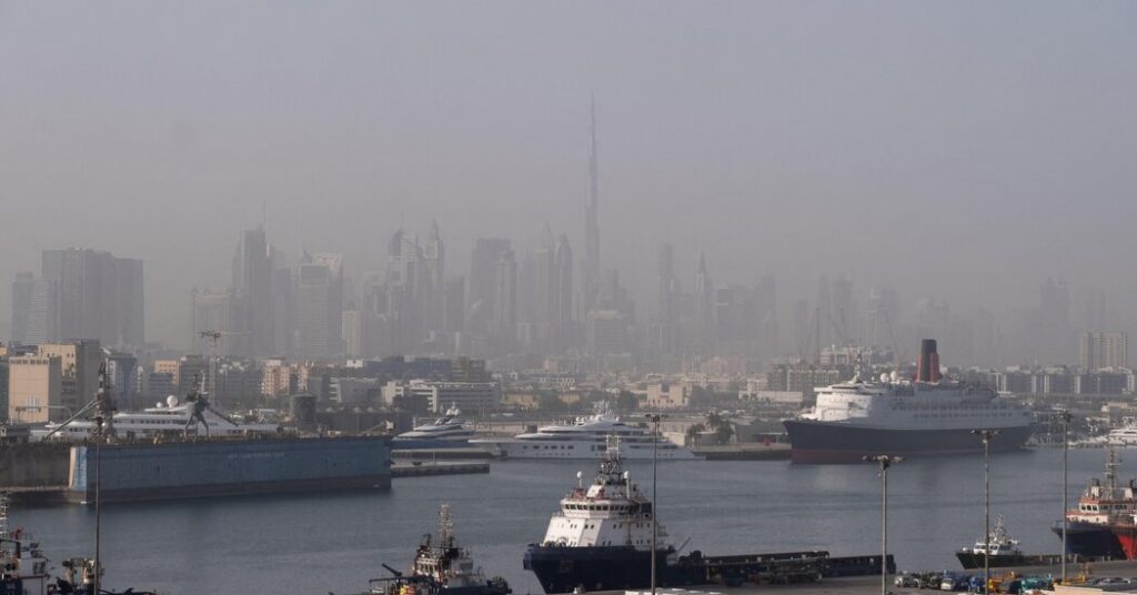 Kuwaiti Oil Tanker Is Set Ablaze After Attack Off the Coast of Dubai