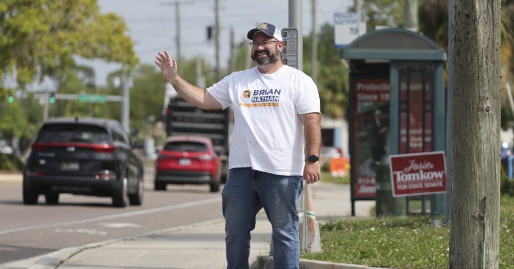 A Democratic Electrician Nabs a State Senate Seat in Republican Florida