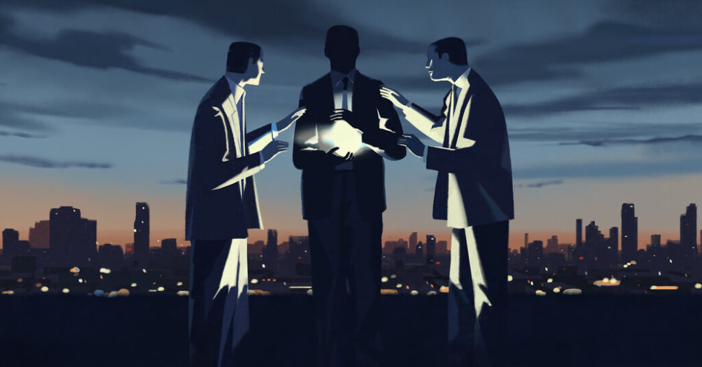 Rasputin. Roy Cohn.

Jeffrey Epstein.

Every Elite Has a

‘Dark Connector.’