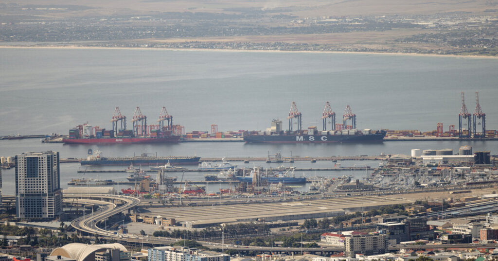 South Africa Sees Maritime Traffic Surge Amid Iran War