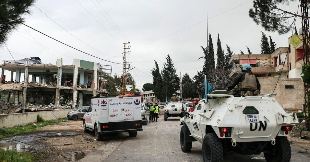 U.N. Peacekeepers in Lebanon Were Killed by Roadside Bomb