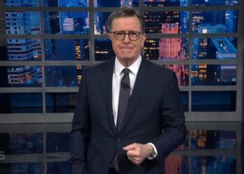 Stephen Colbert Marvels at ‘No Kings’ Rallies Worldwide