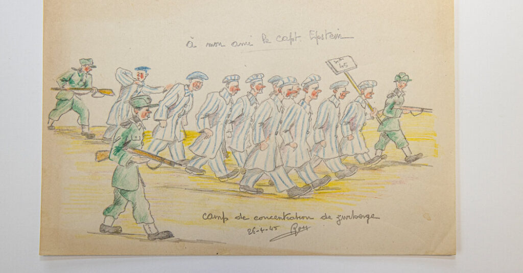 Sketches Found in a Closet Reveal Reality of the Holocaust