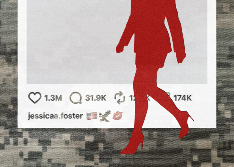 Thousands have swooned over this MAGA dream girl. She’s made with AI.