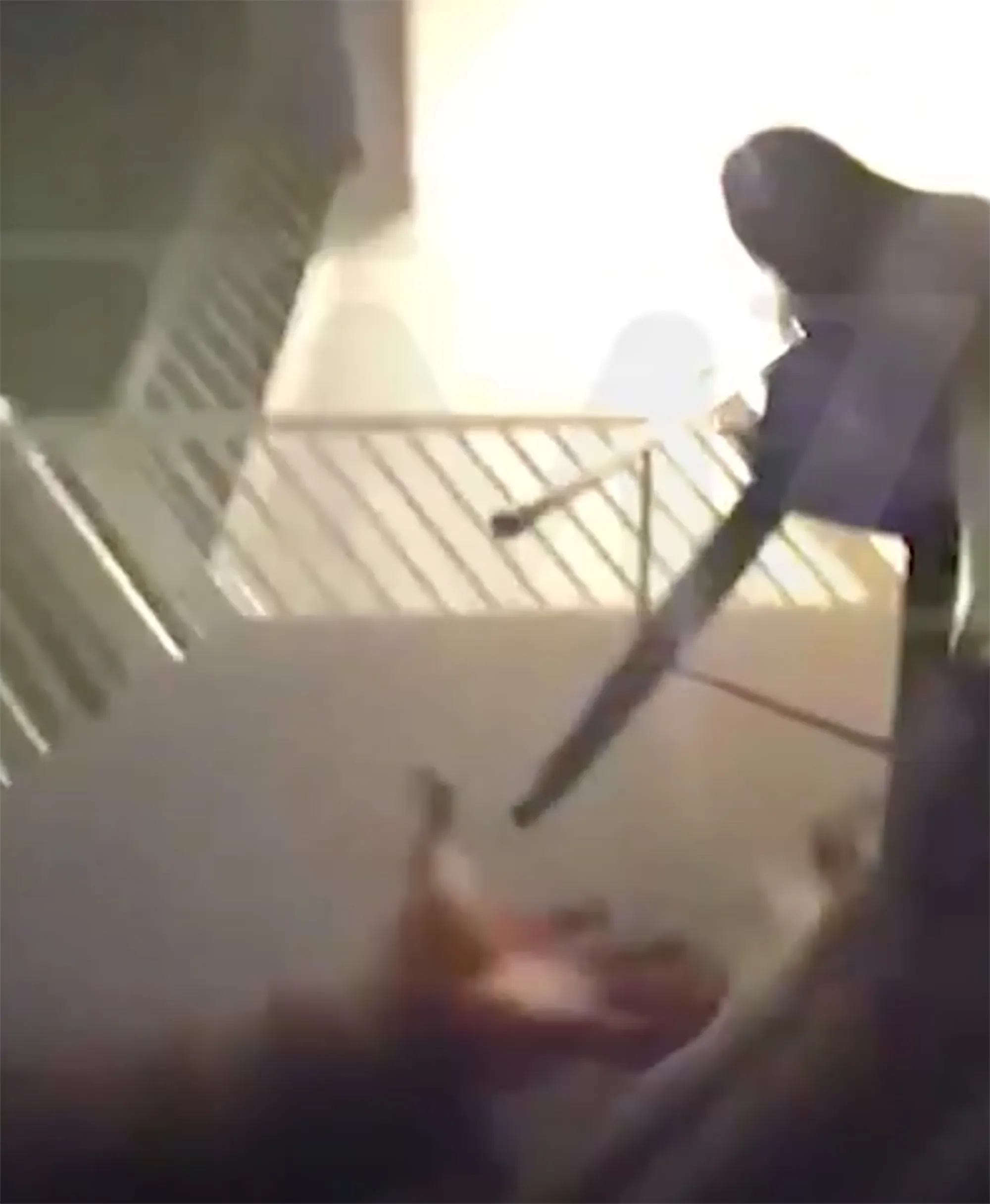 A video of the shocking fight (pictured here) between Paul and her ex was leaked earlier this month.