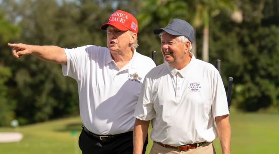 Trump’s War-Mad Golf Buddy Takes Credit for Iran Blitz