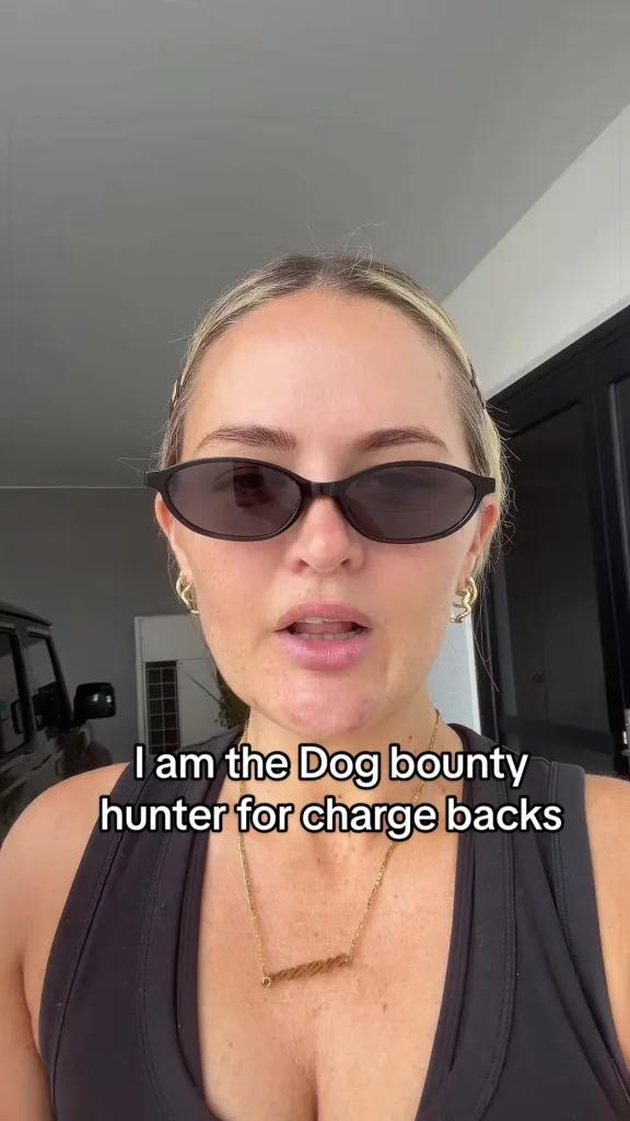 Marisa Taschke, 37, wearing sunglasses, states