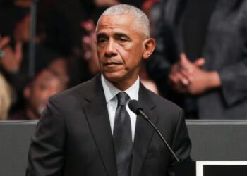 Obama Buries Trump in Barbs at Civil Rights Icon’s Funeral