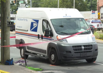 A Postal worker hit a woman with his van. He’s now charged in her death.