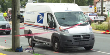 A Postal worker hit a woman with his van. He’s now charged in her death.