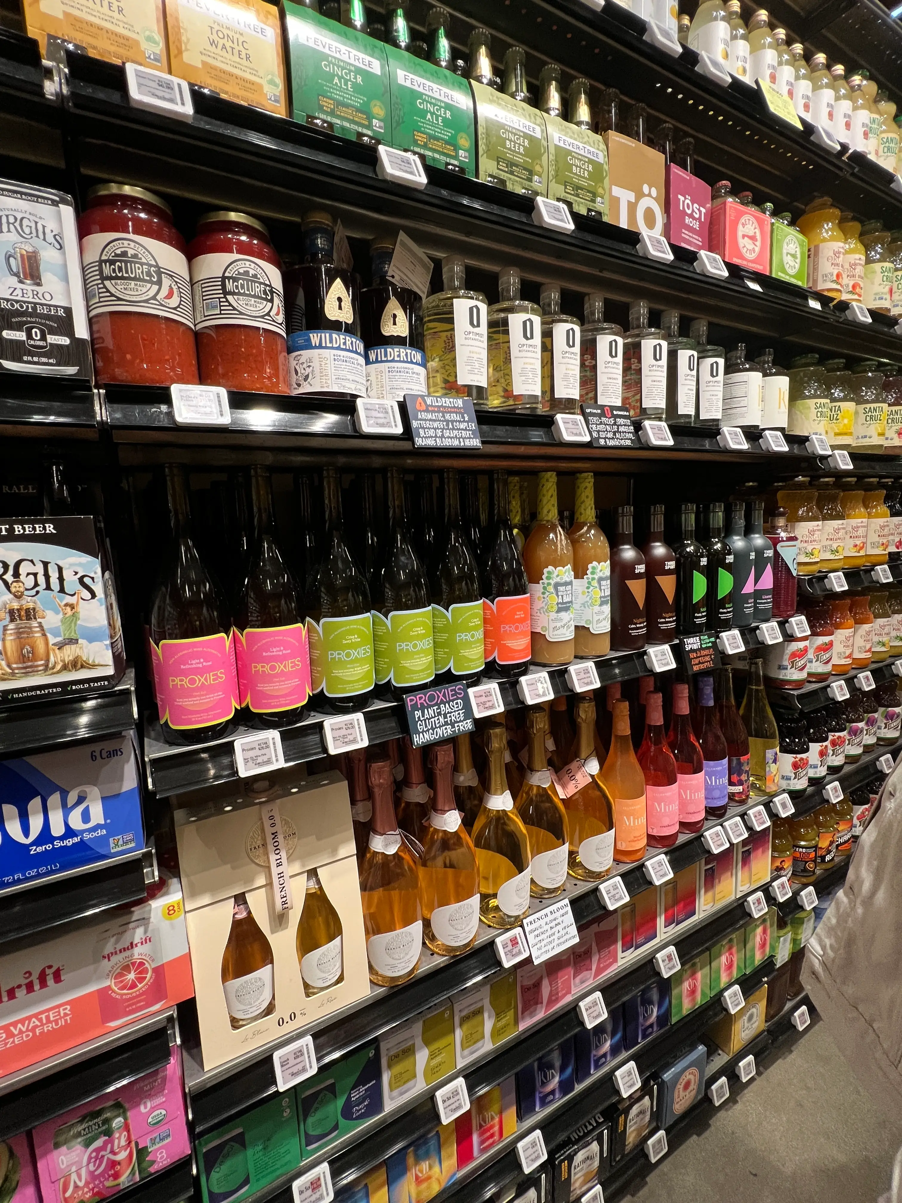 non-alcoholic drinks erewhon