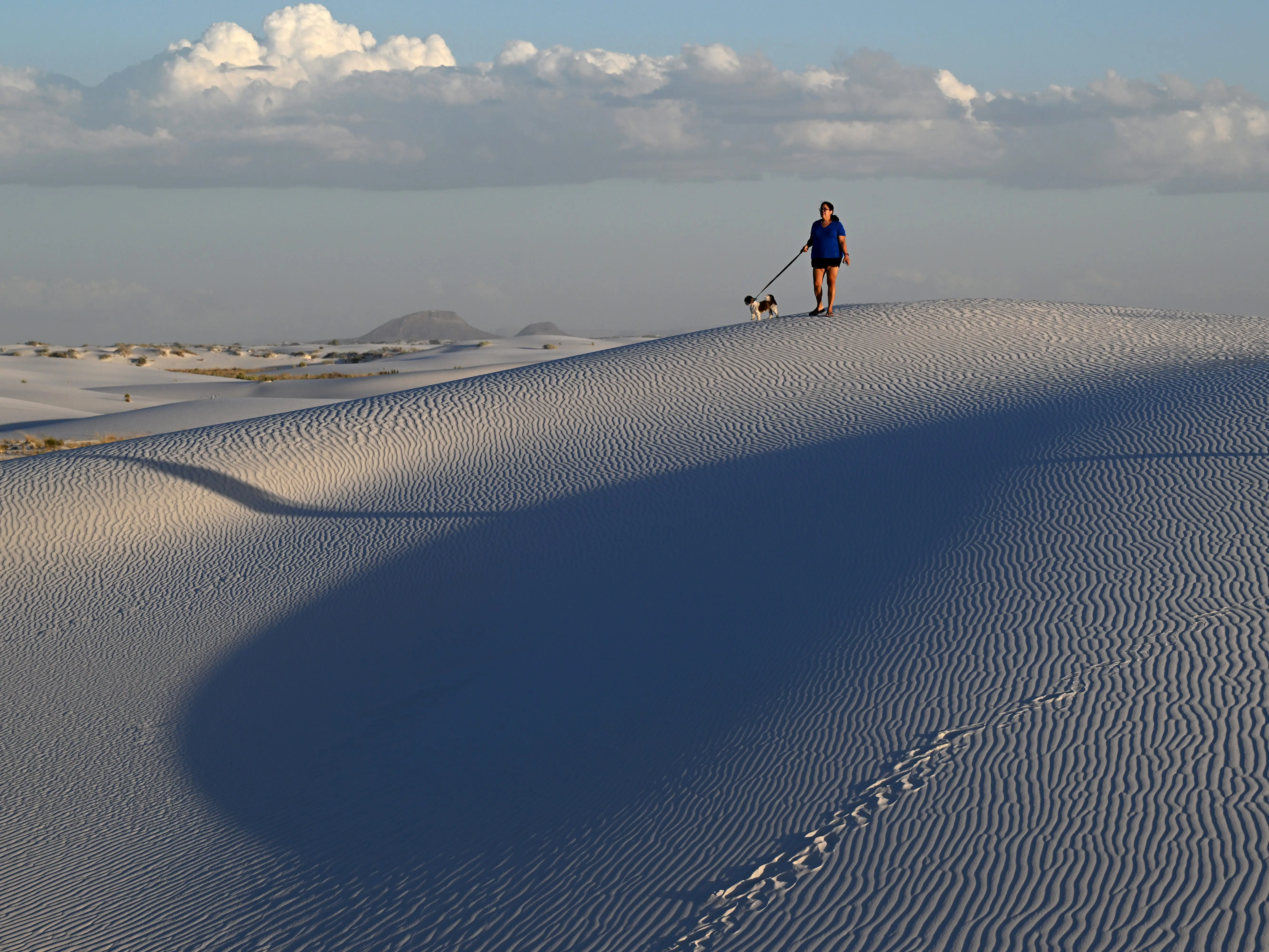 White Sands in New Mexico