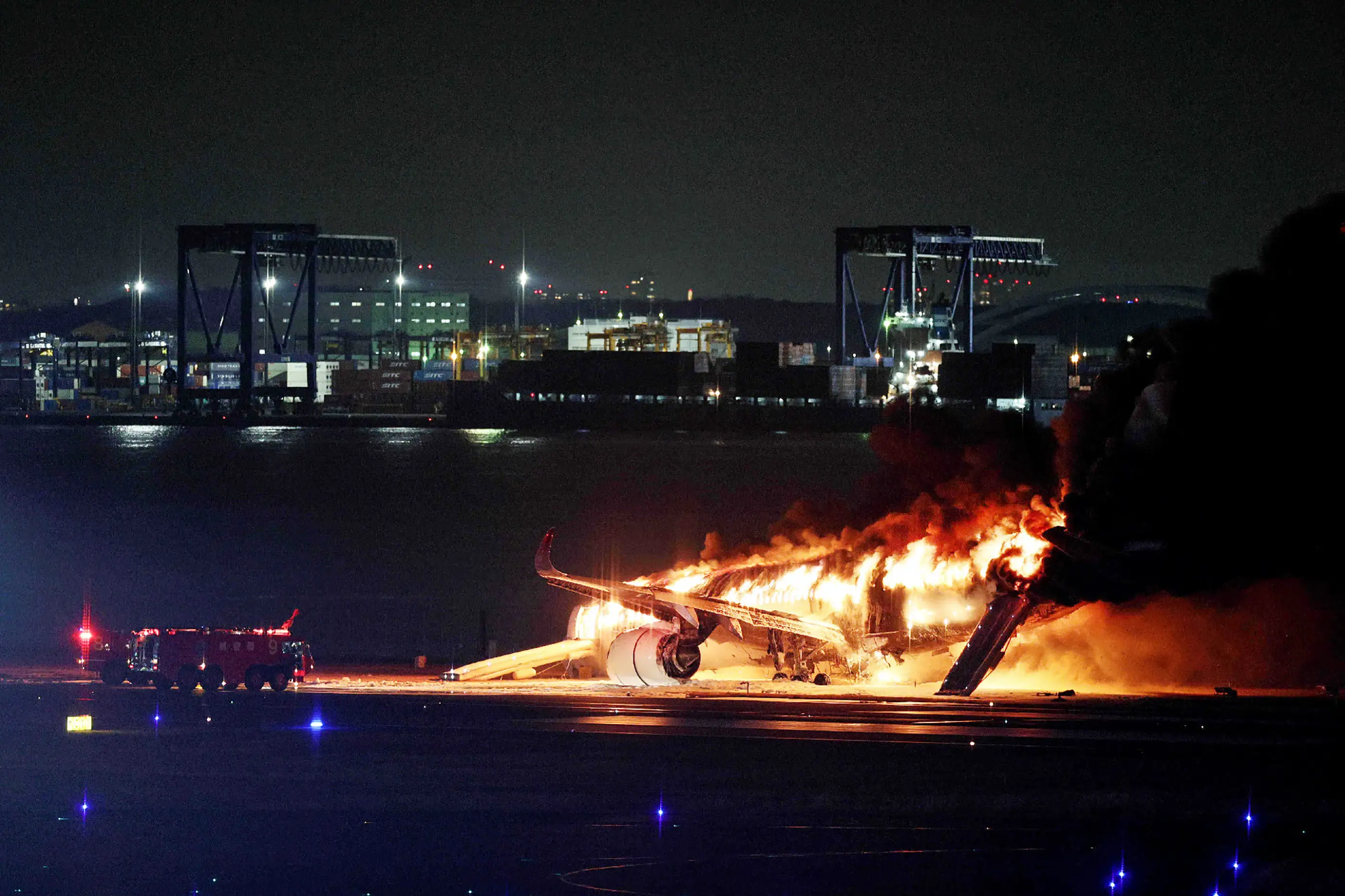 Everyone survived the fiery Japan Airlines crash in January.