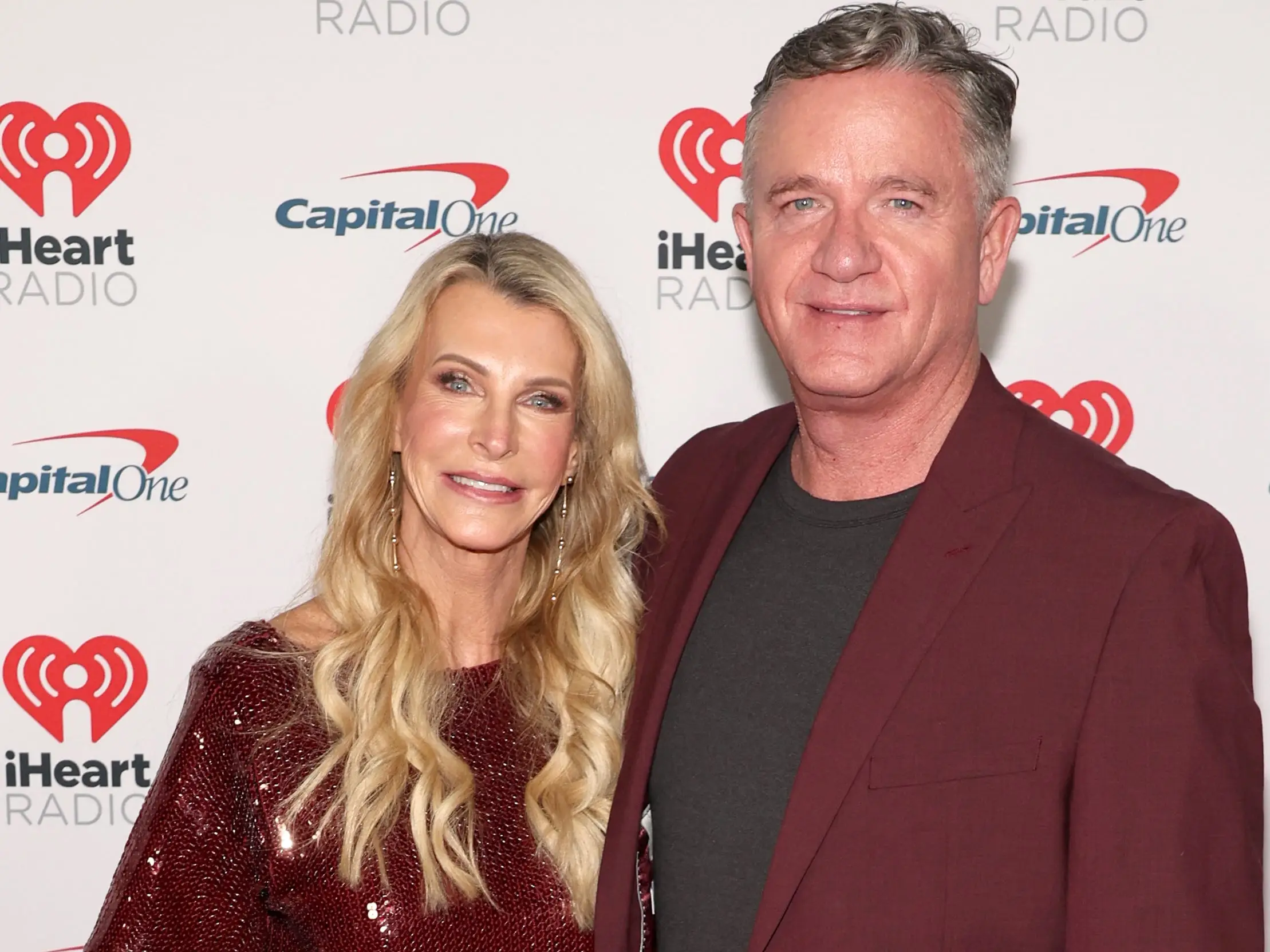 Joan Vassos and Chock Chapple attend iHeartRadio 102.7 KIIS FM's Jingle Ball 2024 Presented by Capital One at Intuit Dome on December 06, 2024