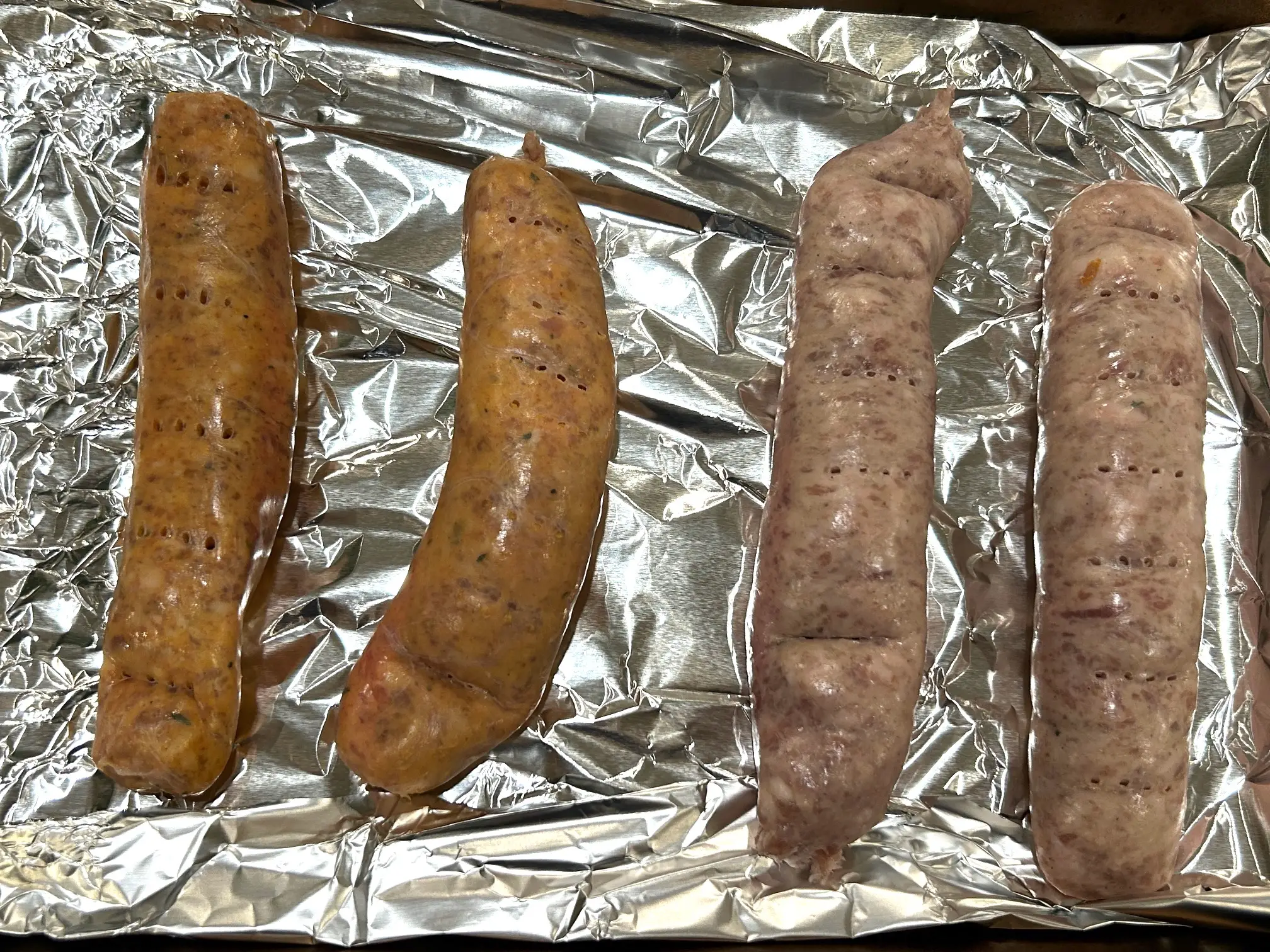 Prepping sausage for Ina Garten's sausage orecchiette
