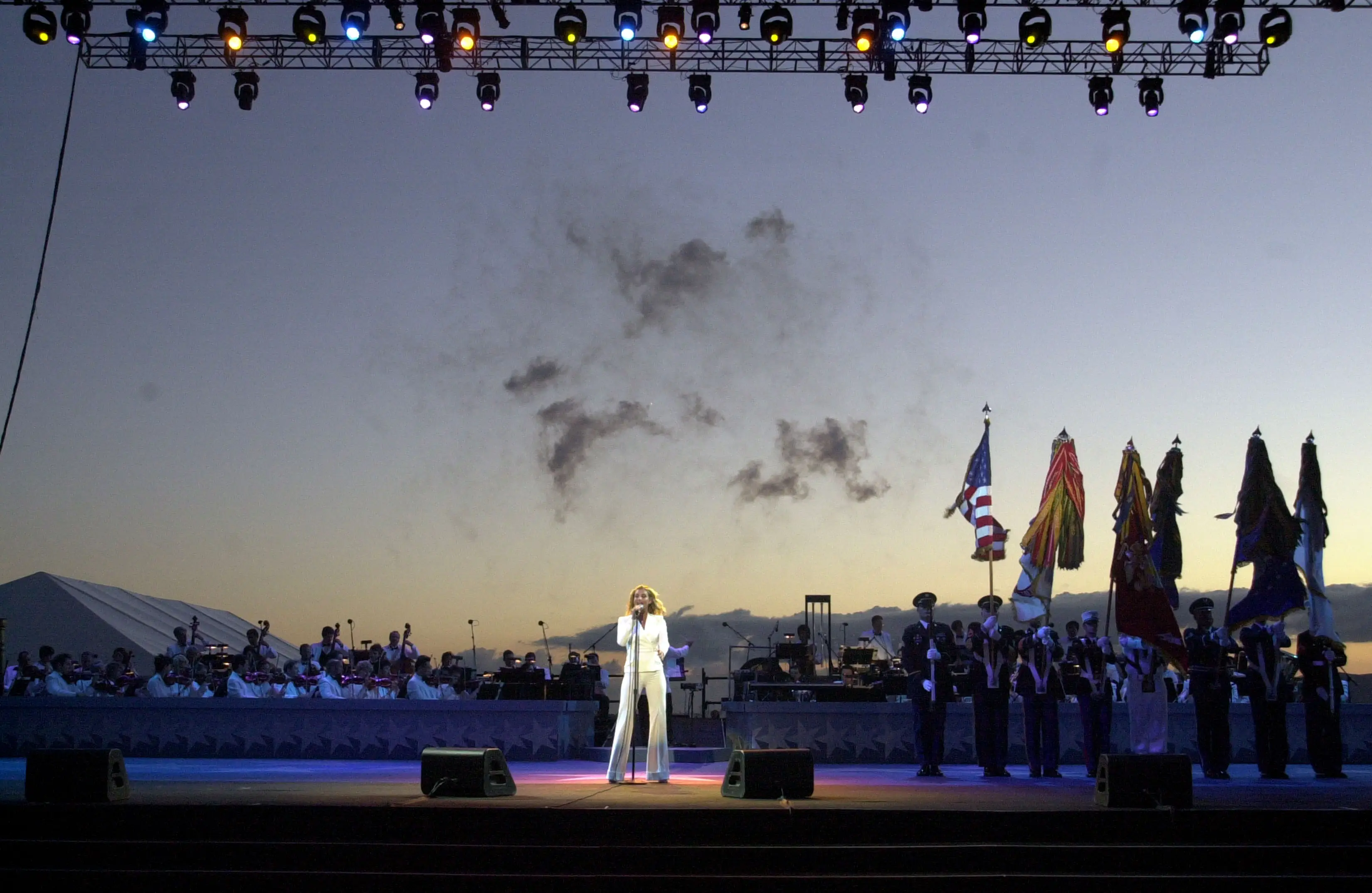 Faith Hill performs at the 