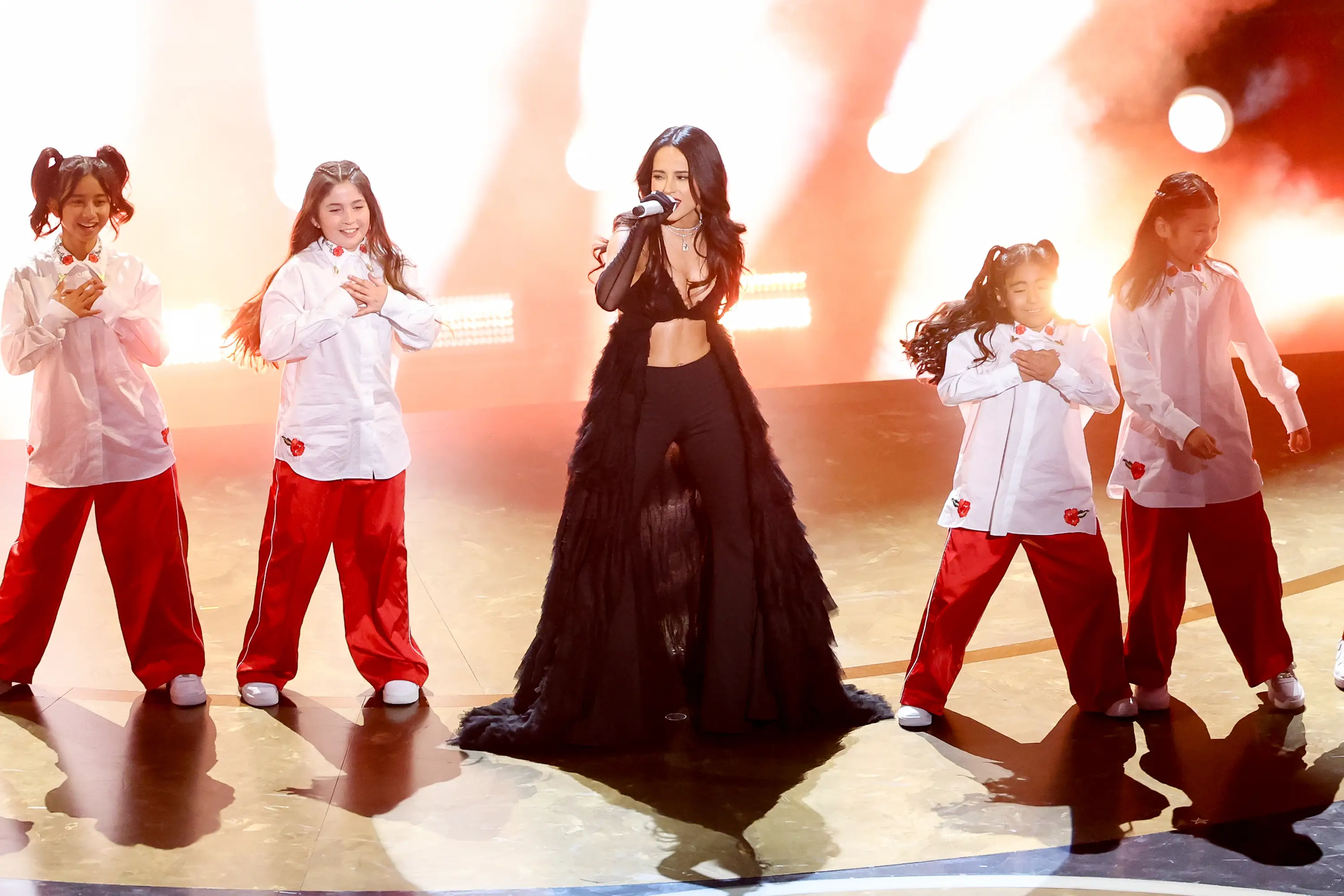 Becky G performs 
