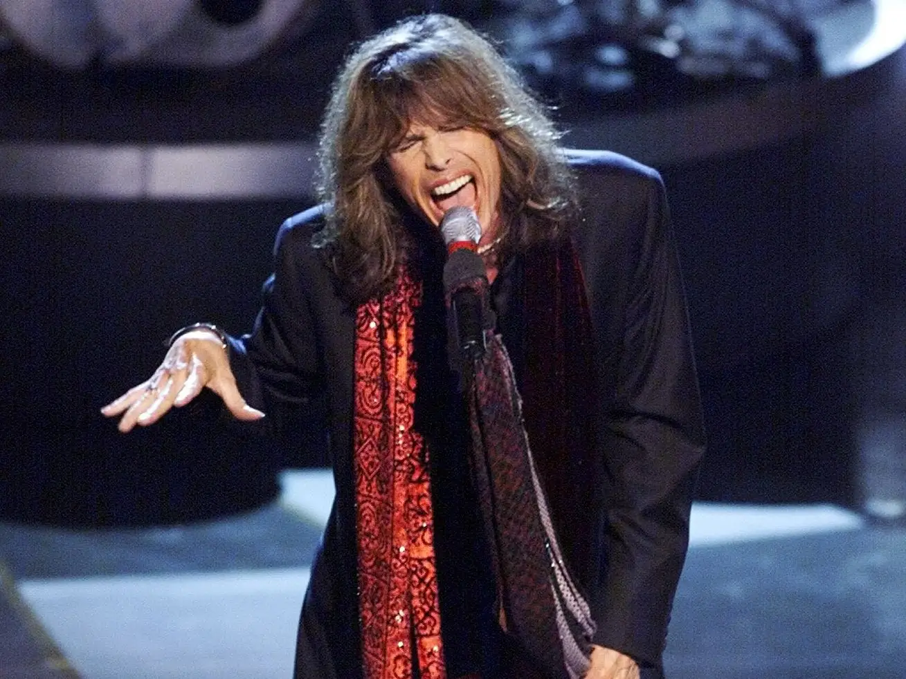 Steven Tyler of Aerosmith performs 
