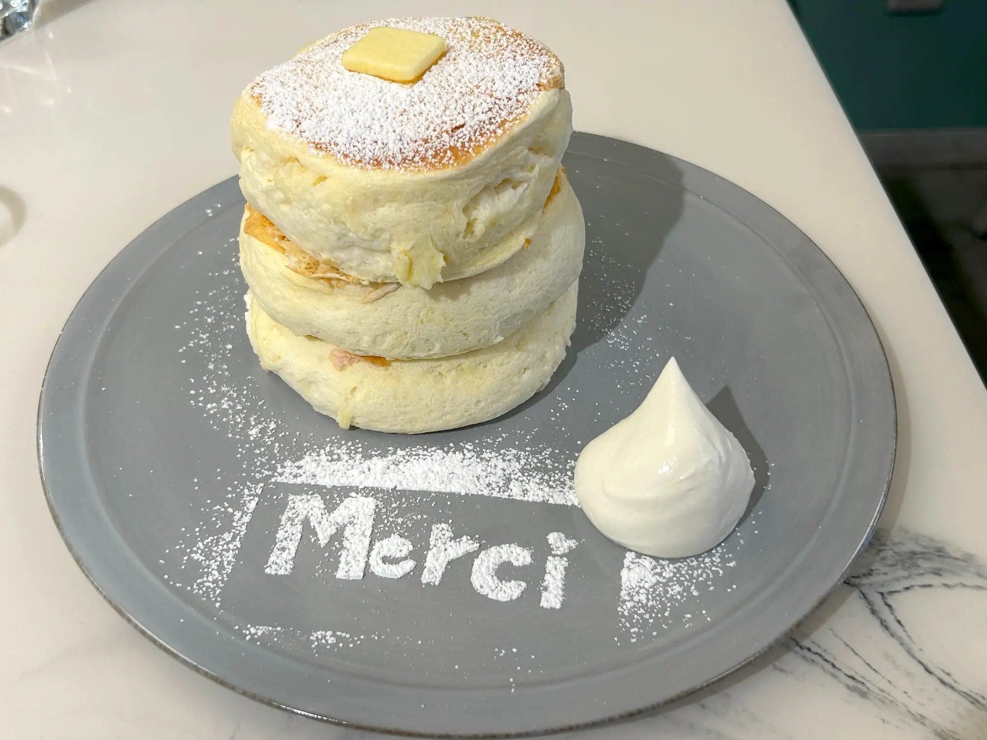 Original souffle pancakes from Micasadeco&Cafe in Tokyo