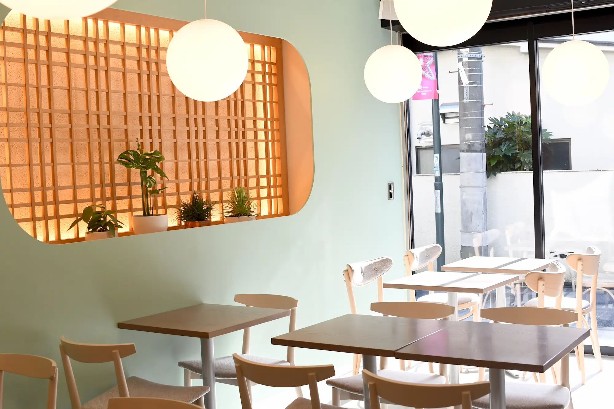 Interior of Micasadeco & Cafe in Tokyo