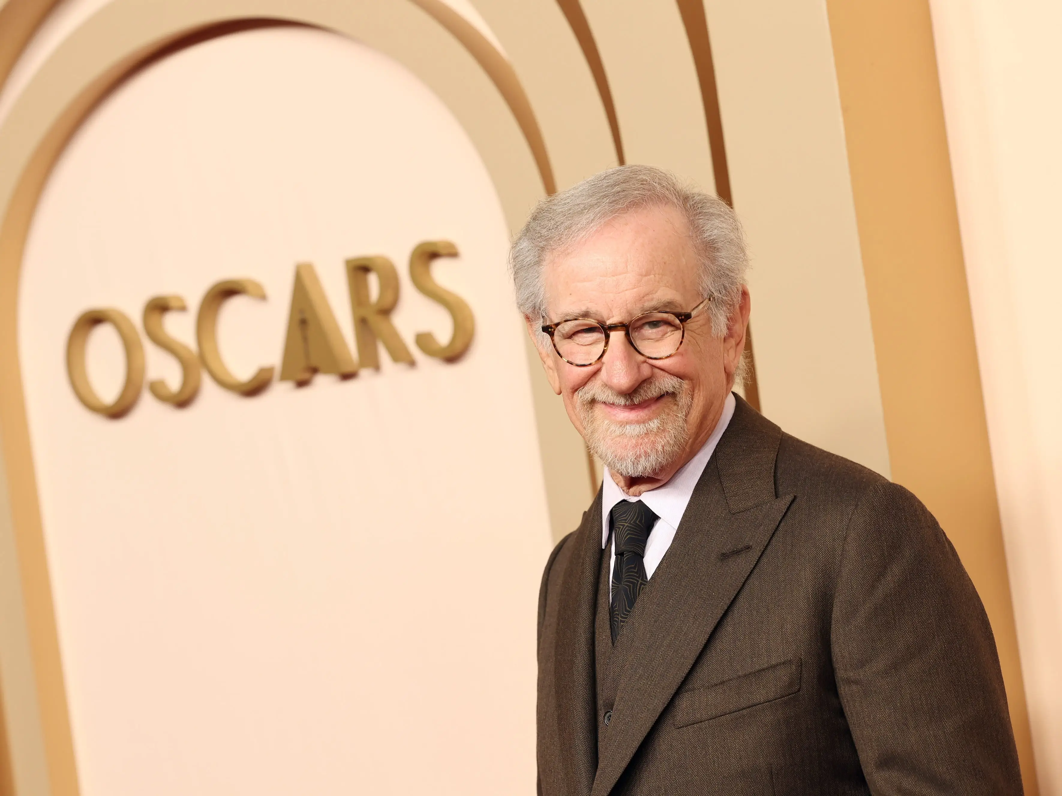 Steven Spielberg at the Oscars.