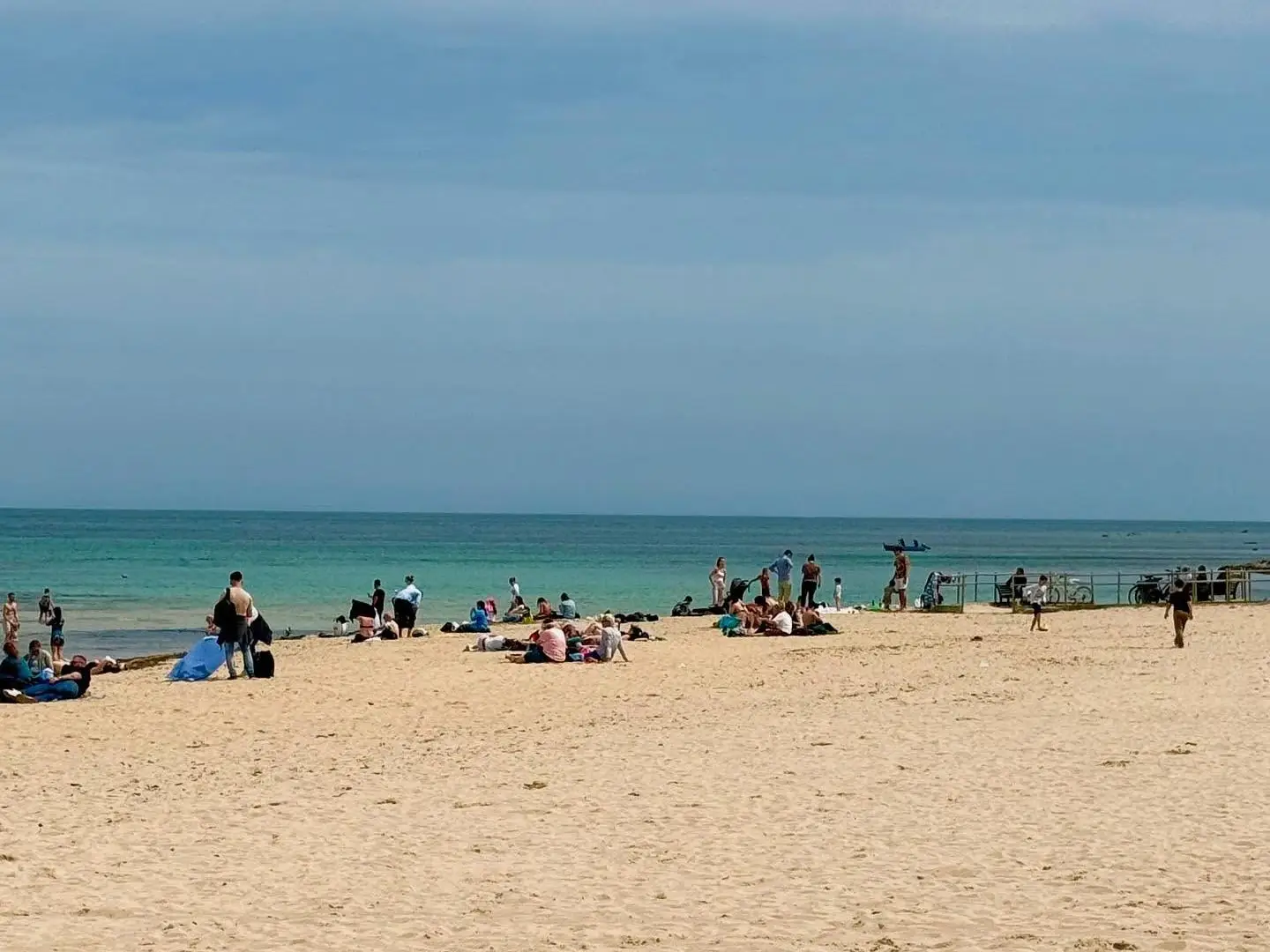 Pane e Pomodoro Beach.