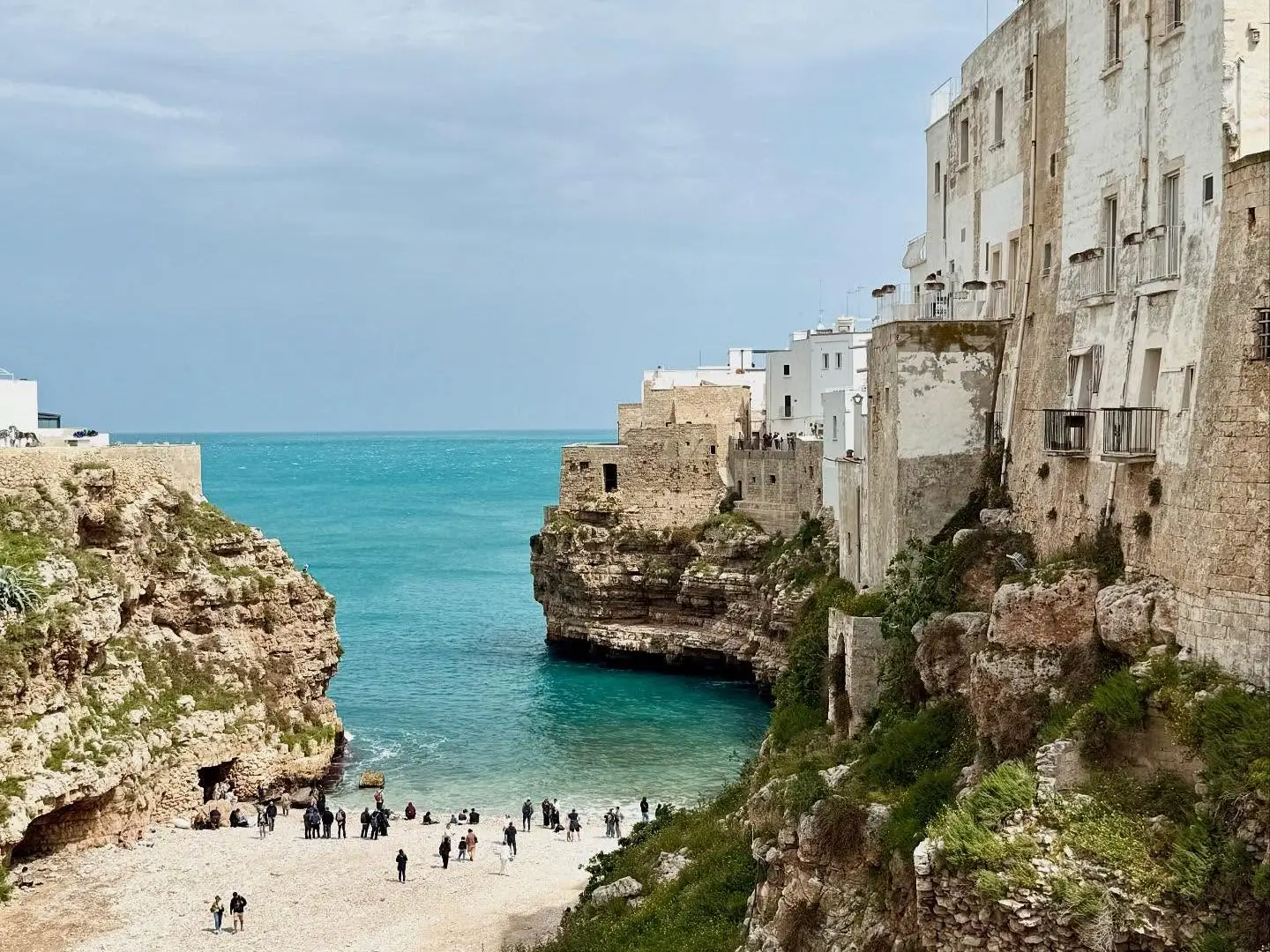 A view of Polignano Mare.
