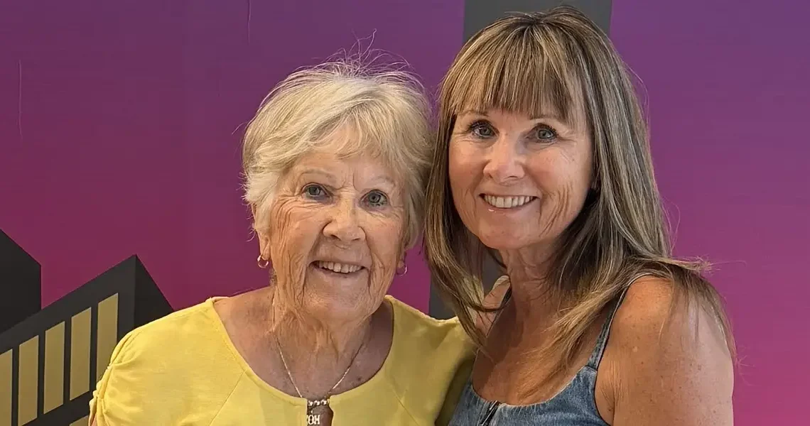 I work out with my 87-year-old mother. Training with her has made me rethink the way I want to age.
