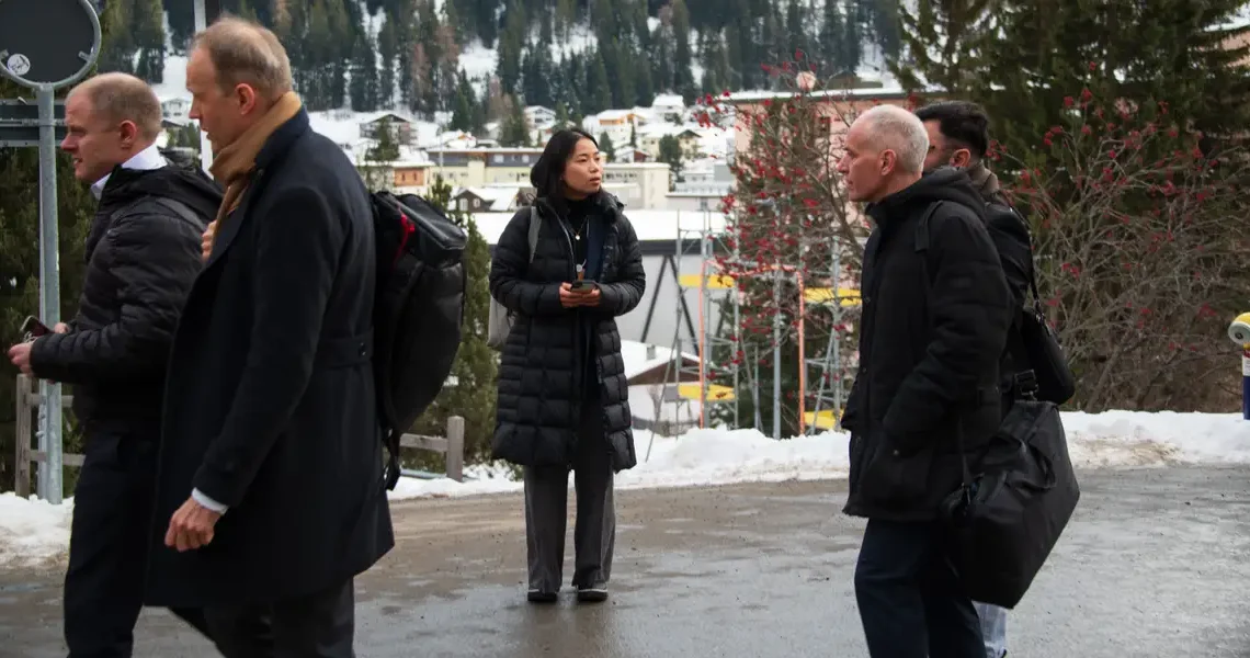 My strange, sleep-deprived week hobnobbing with the global elite