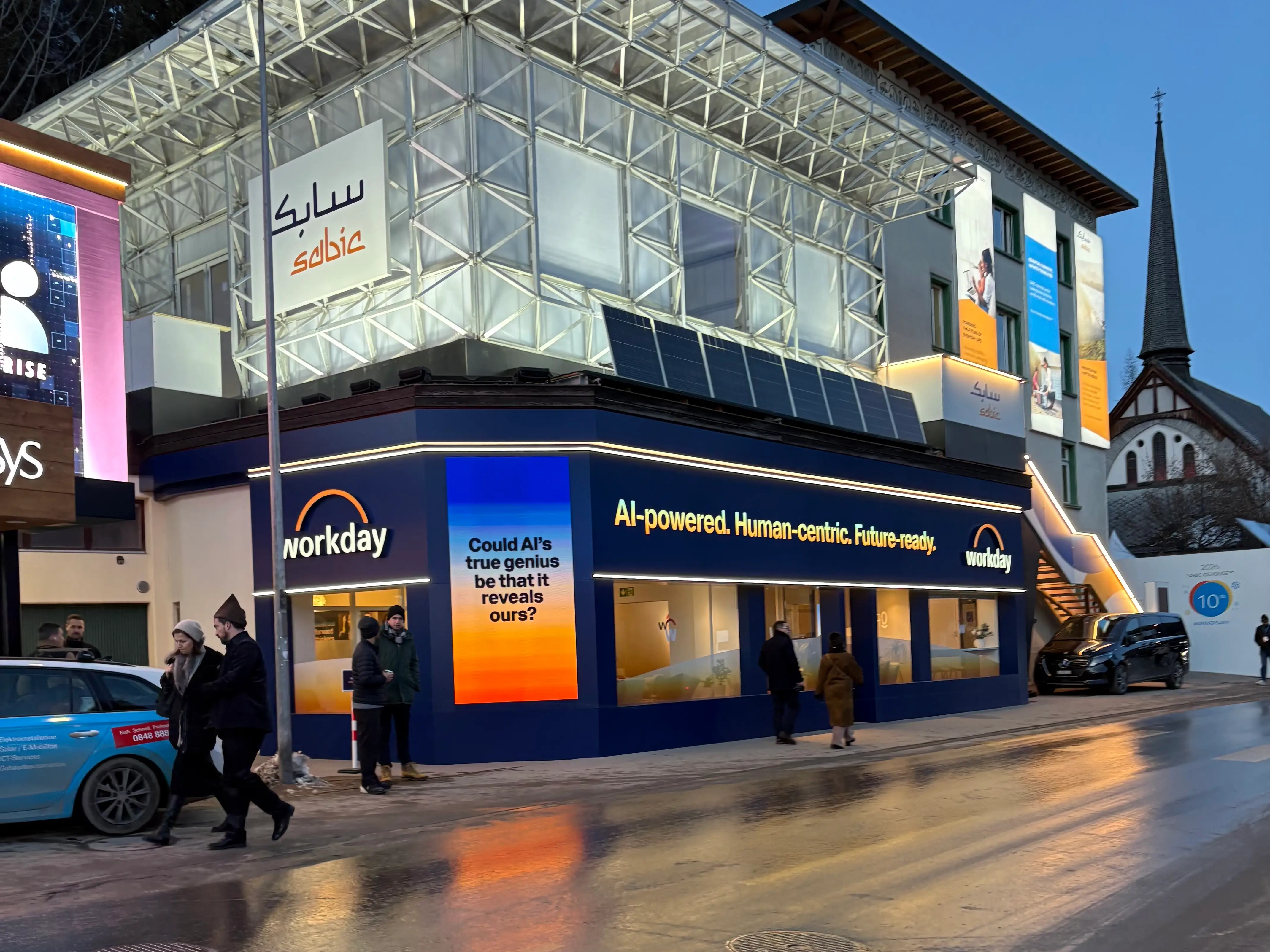 Workday's Haus in Davos