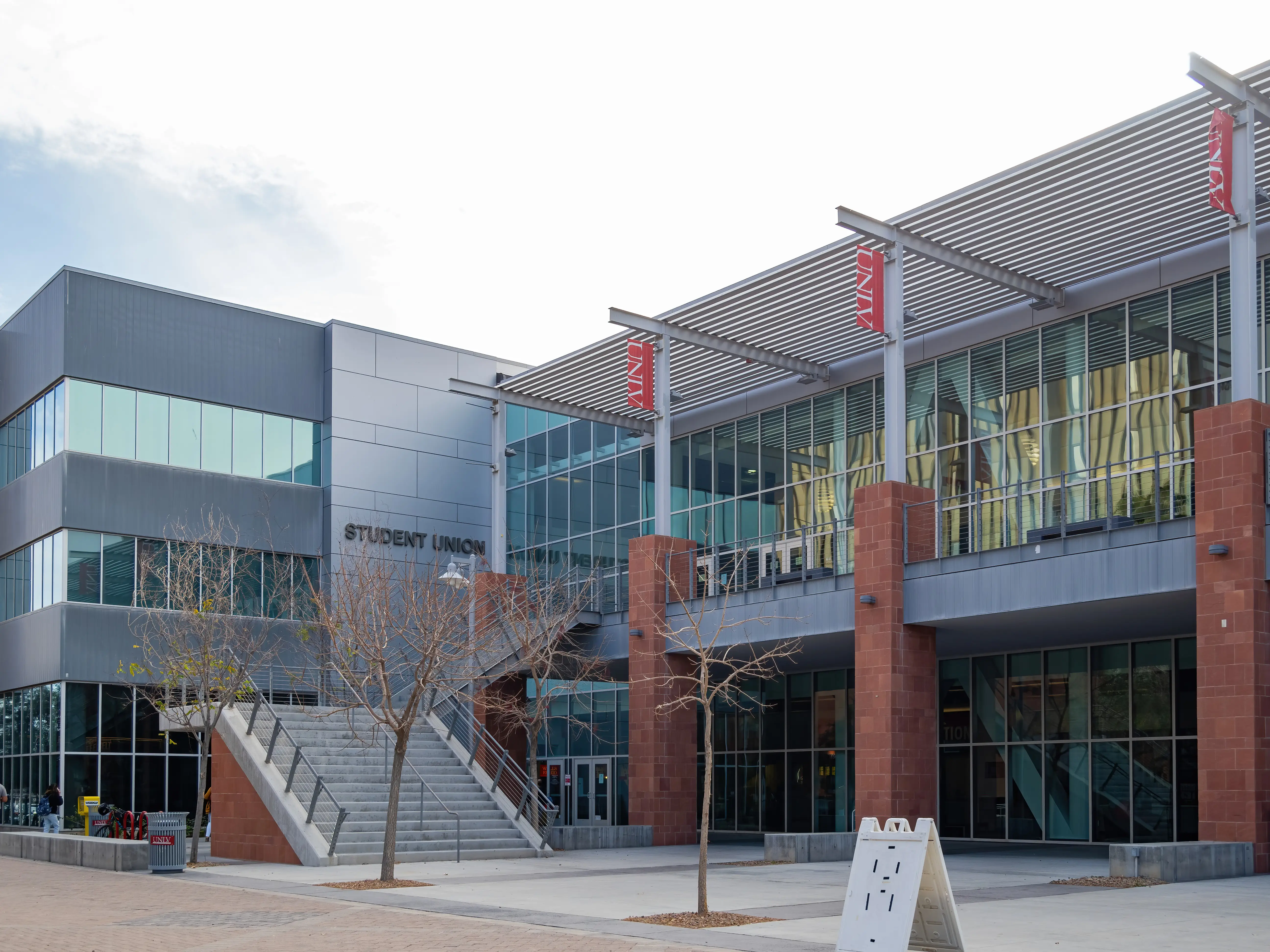 Exterior view of the UNLV Student Union