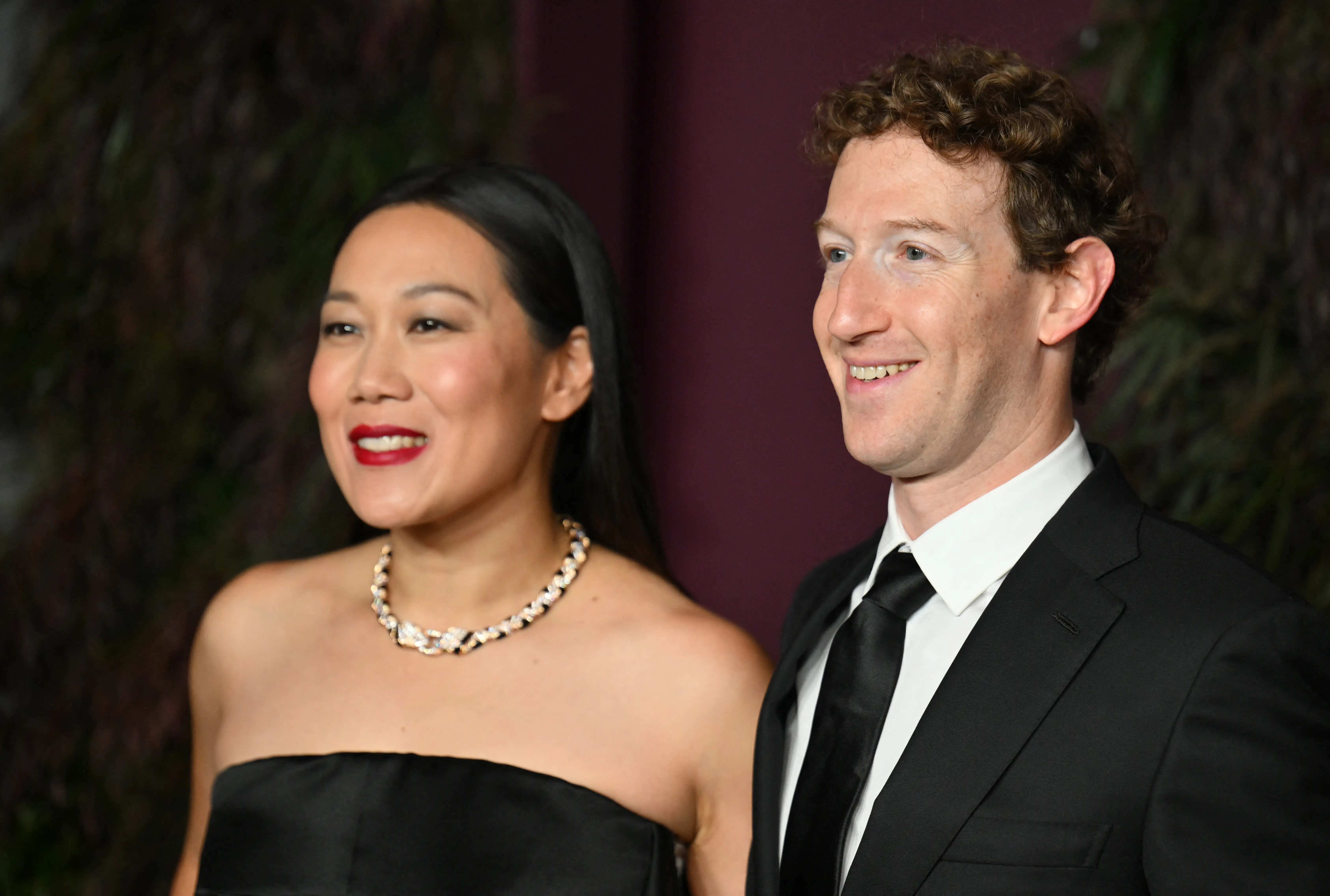 Priscilla Chan and Mark Zuckerberg