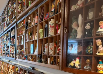 My mom has been collecting miniatures for 50 years. They have taken over our 1000-square-foot basement.