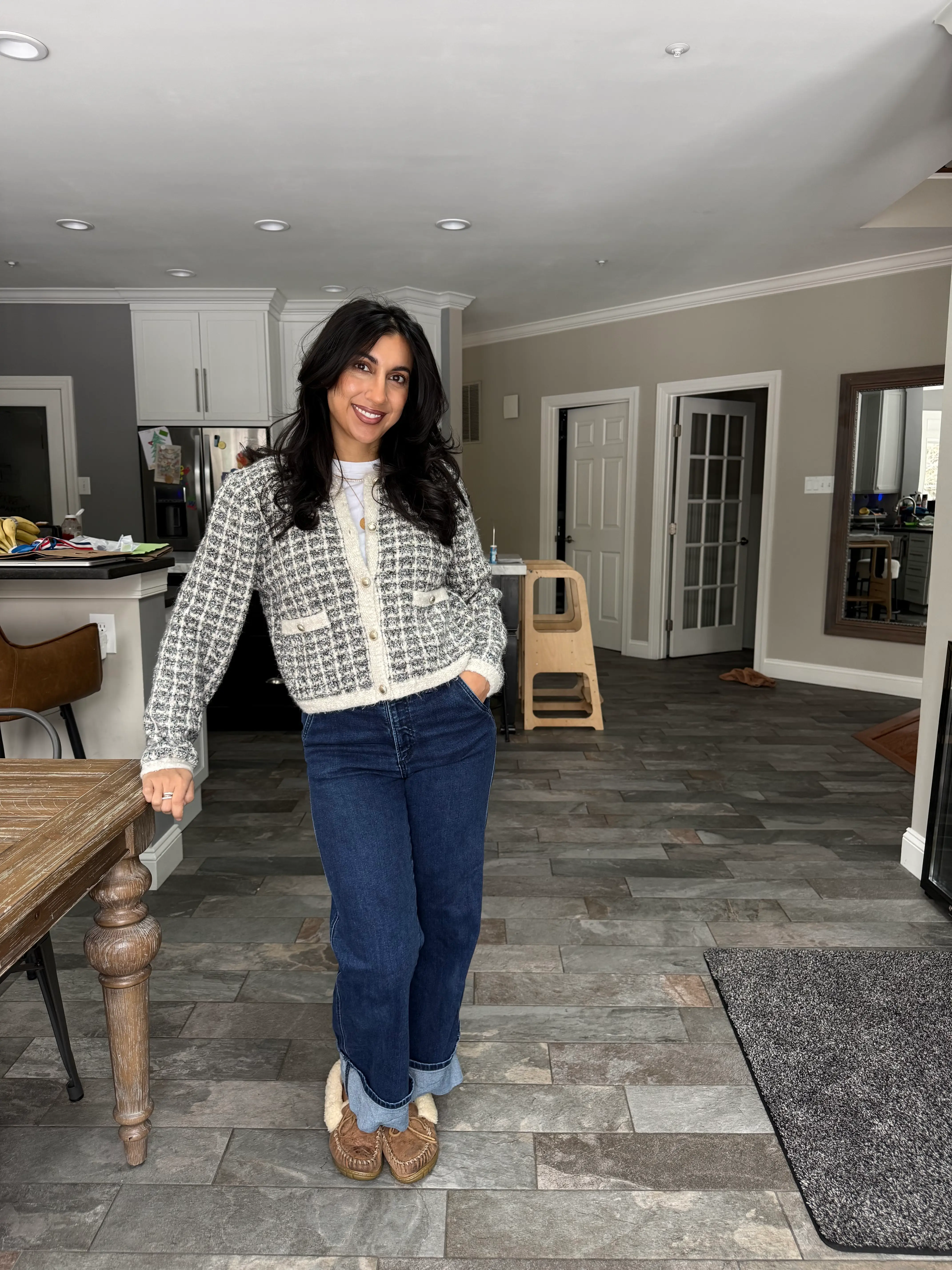 Anchal Mirza while working from home.