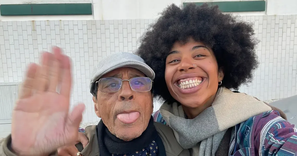 My 78-year-old grandfather visits me regularly since I moved to Portugal. I cherish our relationship.