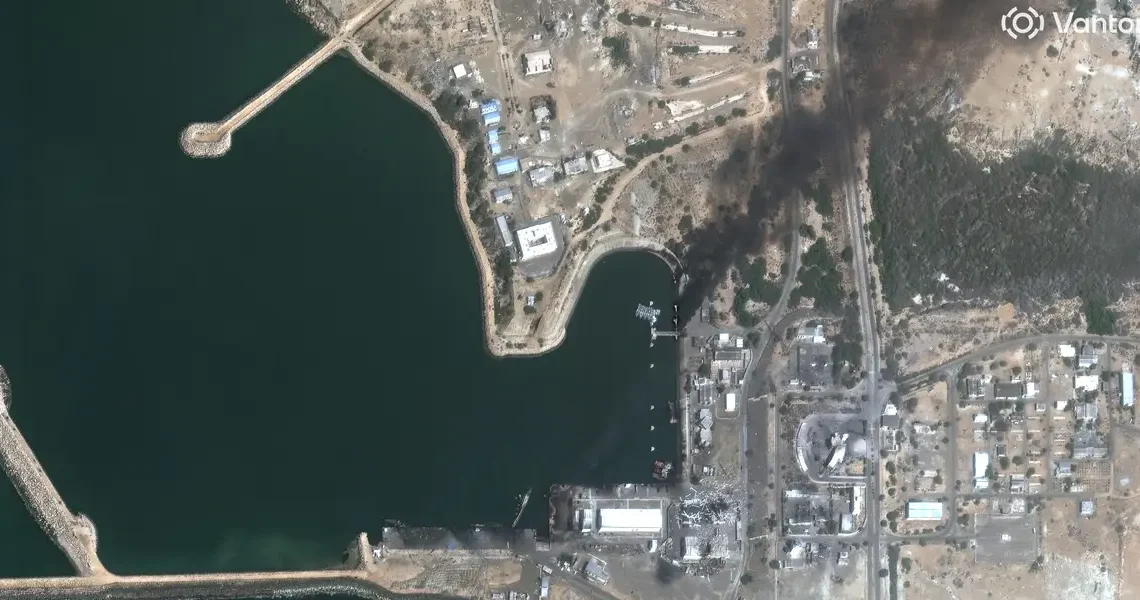 Satellite images show the aftermath of airstrikes at Iran’s drone bases, naval facilities, and radar systems