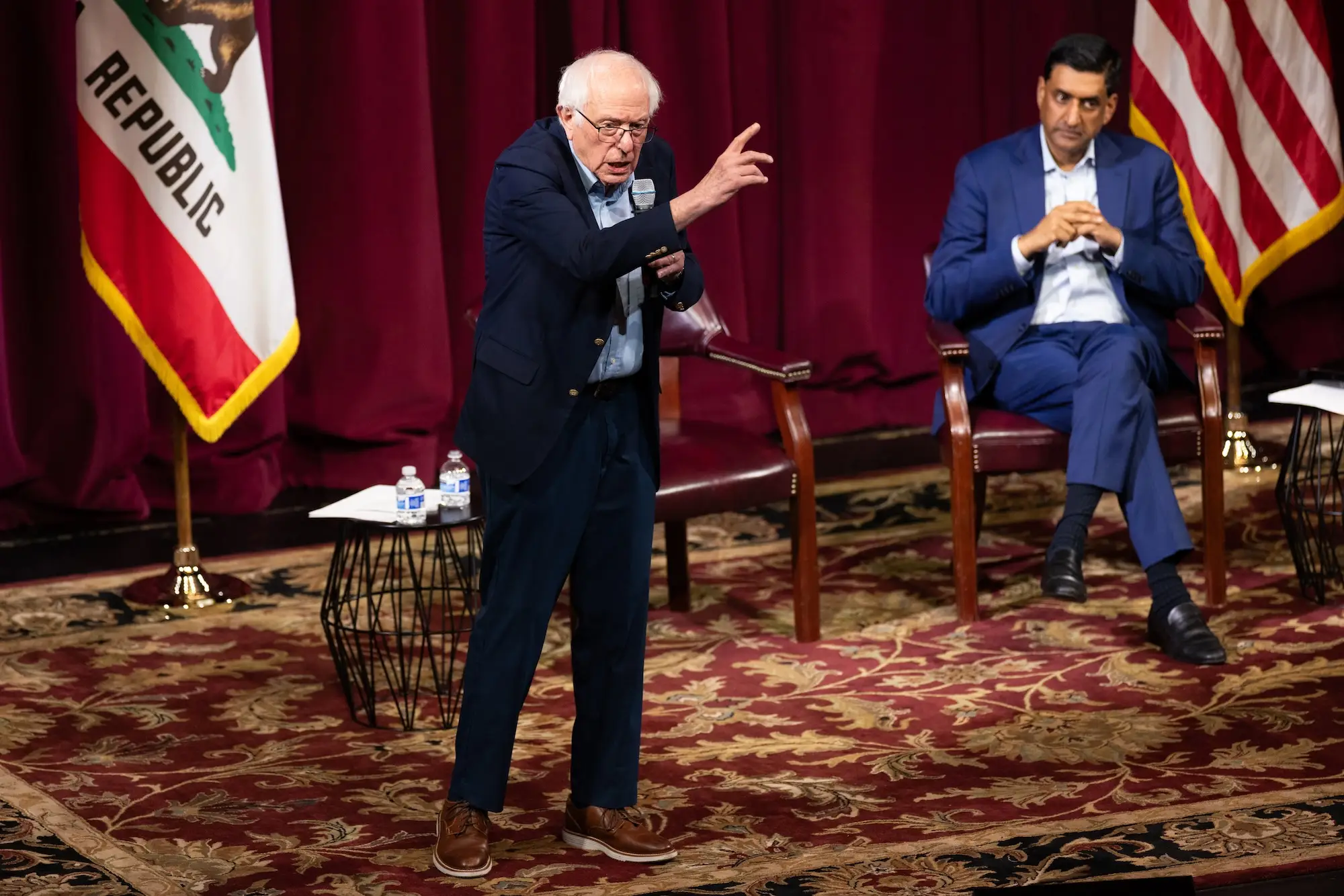 Sen. Bernie Sanders and Rep. Ro Khanna