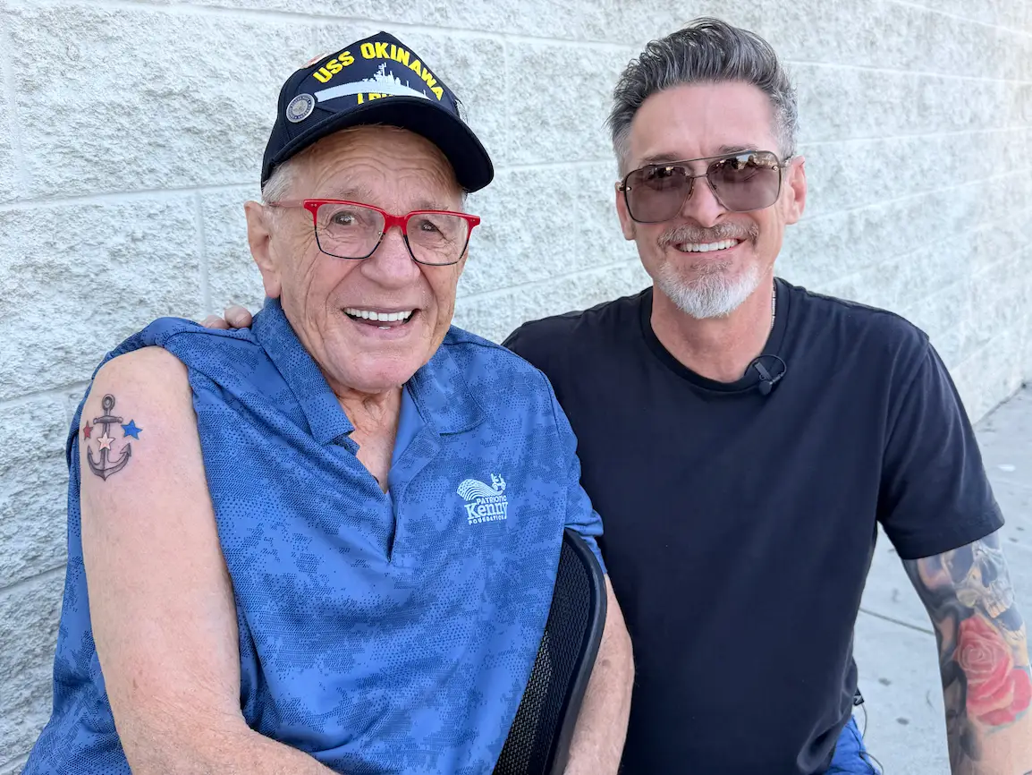 Joey Hamilton with client