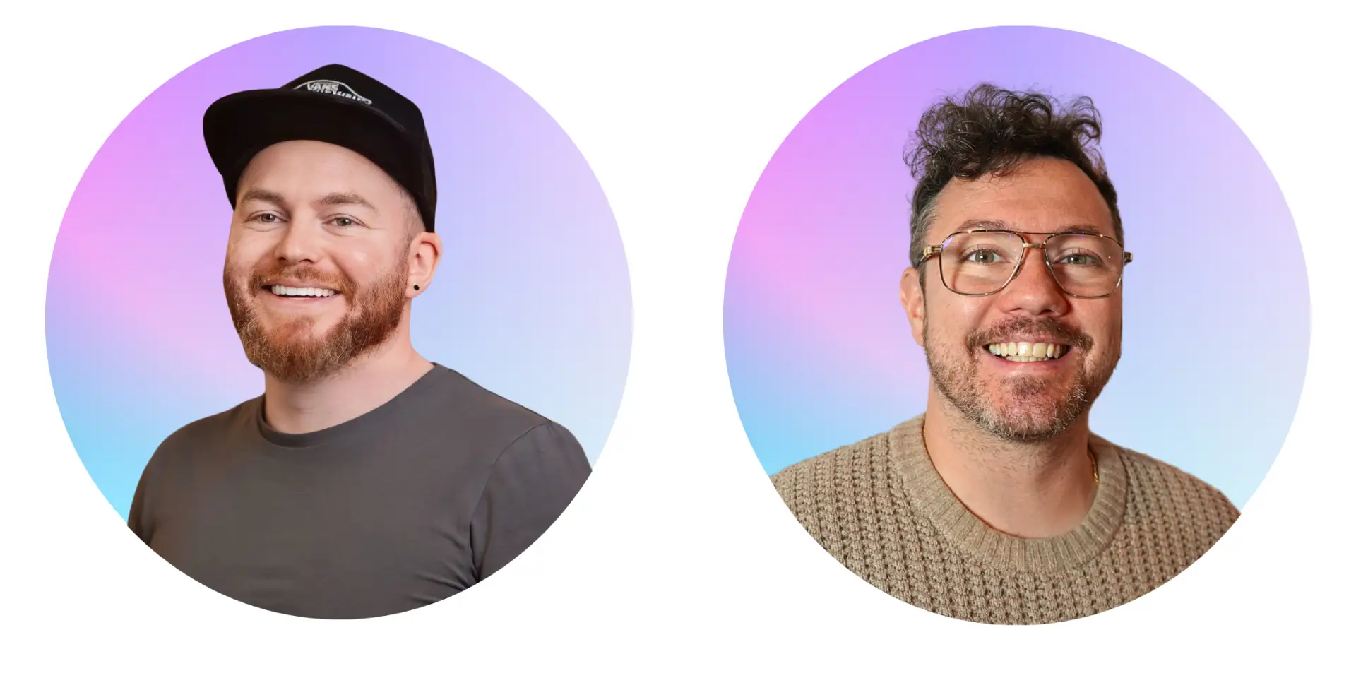 Ceartas cofounders Dan Purcell and Jonny Smyth.