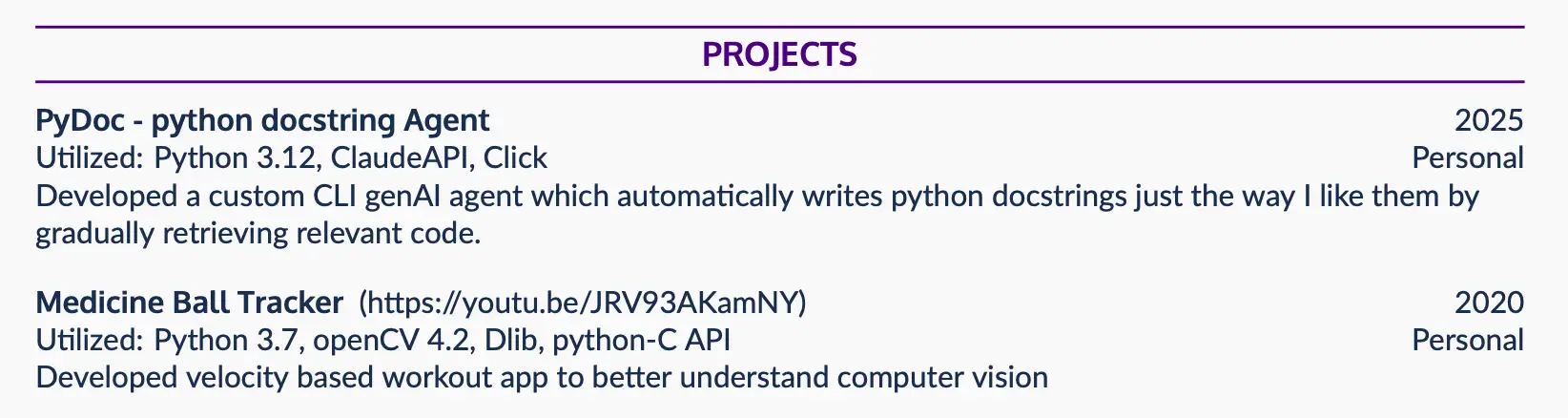 Georgian Tutuianu's résumé