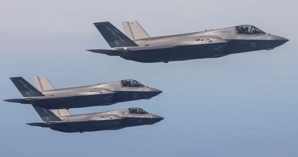 British Royal Air Force F-35 stealth fighter jets just scored their first-ever combat kill