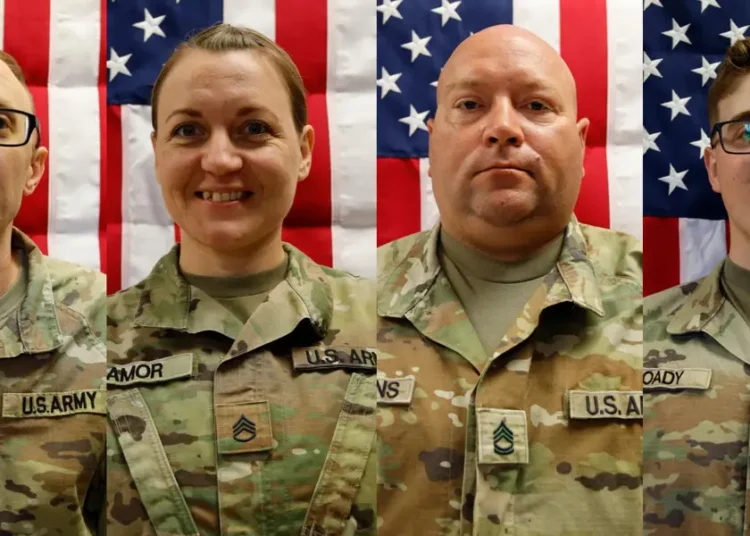 US releases names of 4 service members killed in the Iran conflict