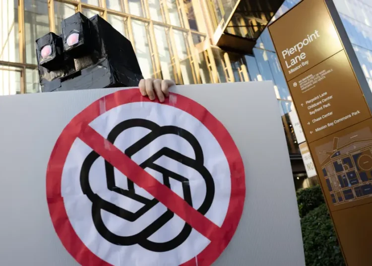 I was at a QuitGPT protest. The discontent extends far beyond OpenAI’s Pentagon deal.