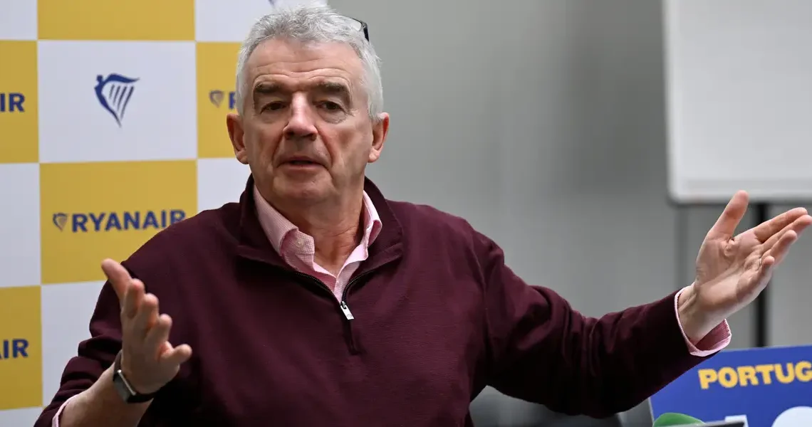 Ryanair’s CEO says flight bookings in Europe have surged since Middle East travel chaos began
