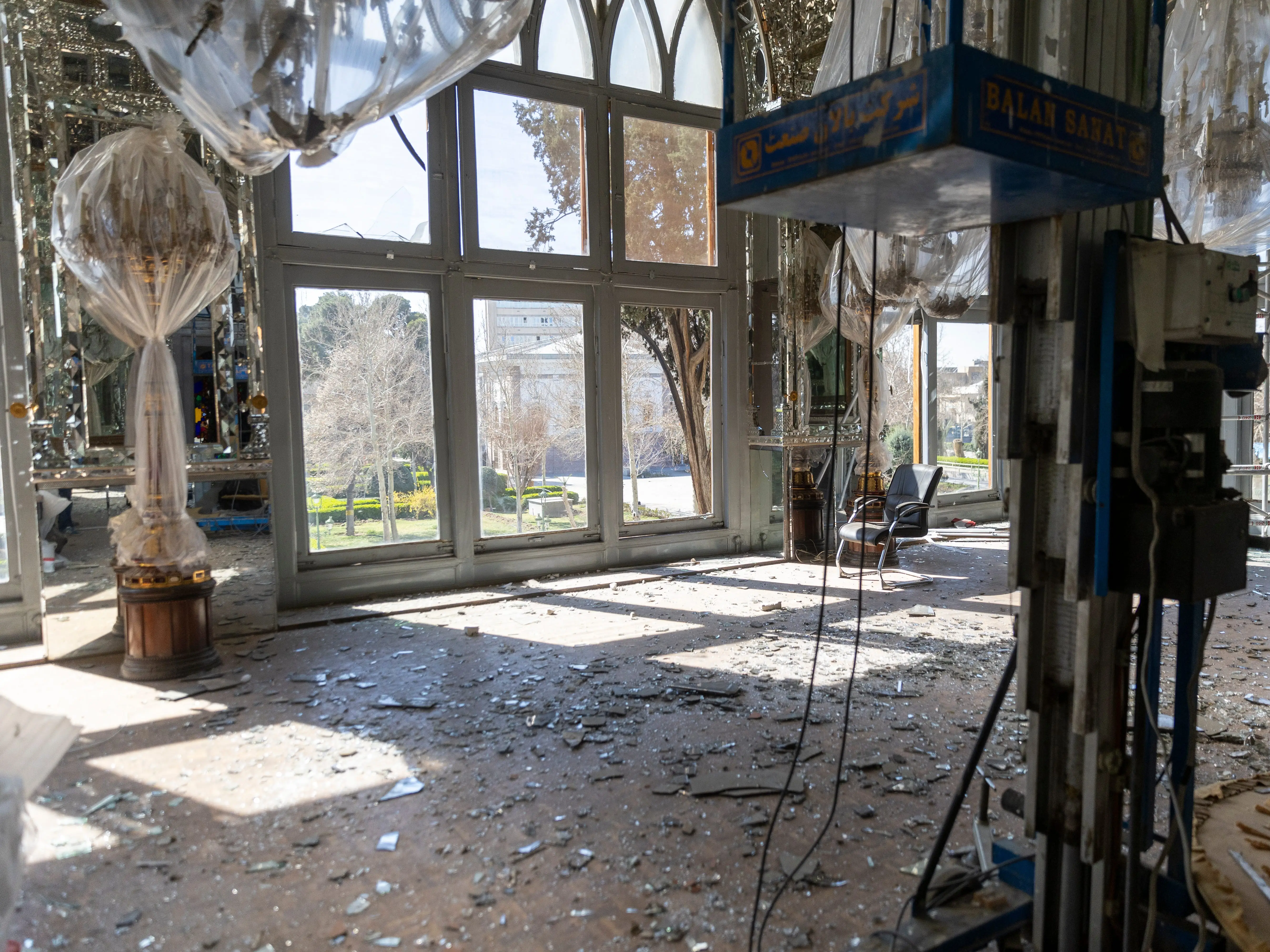 Golestan Palace after Iran strike