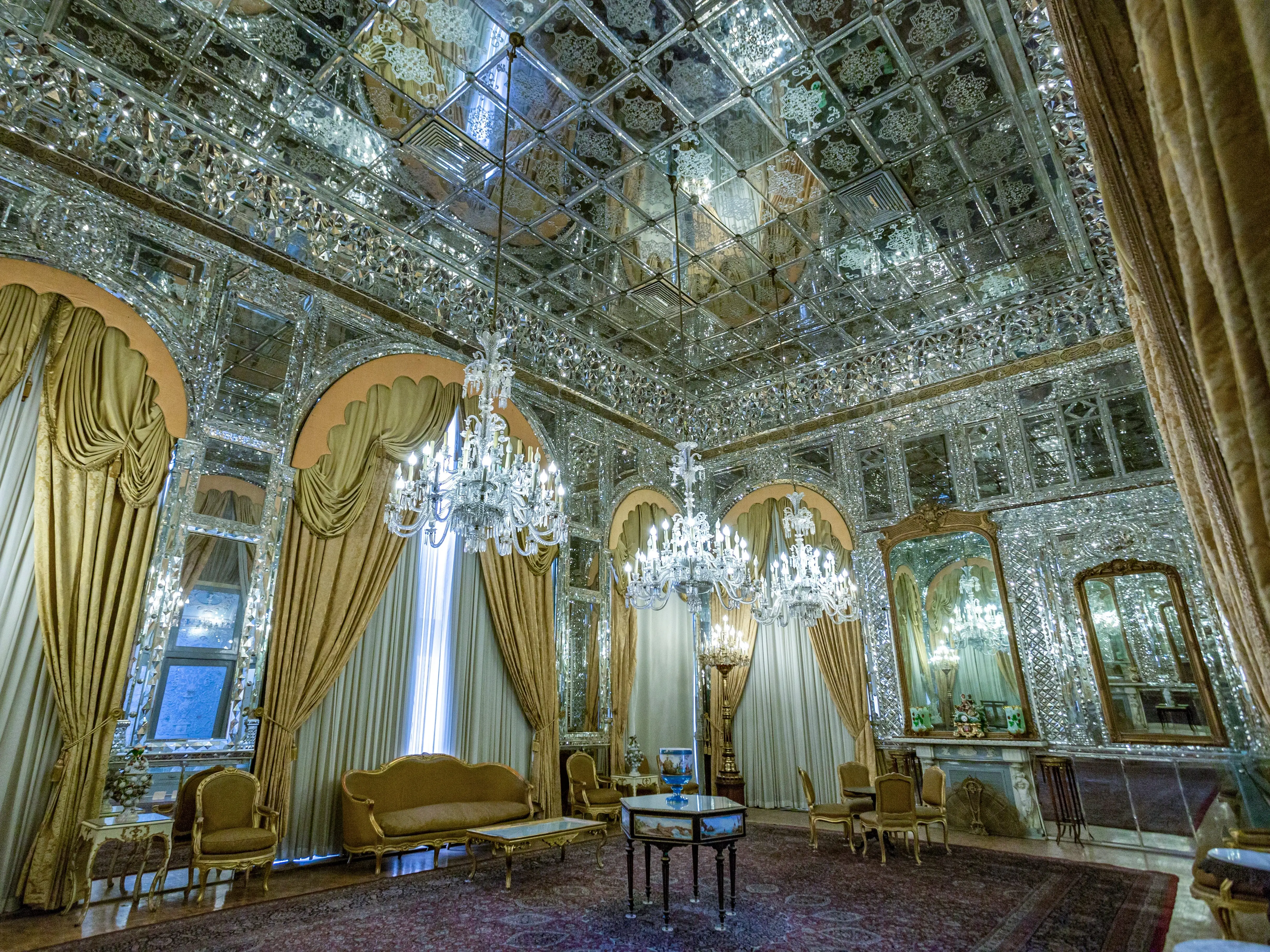 Golestan Palace in Tehran before Iran strikes