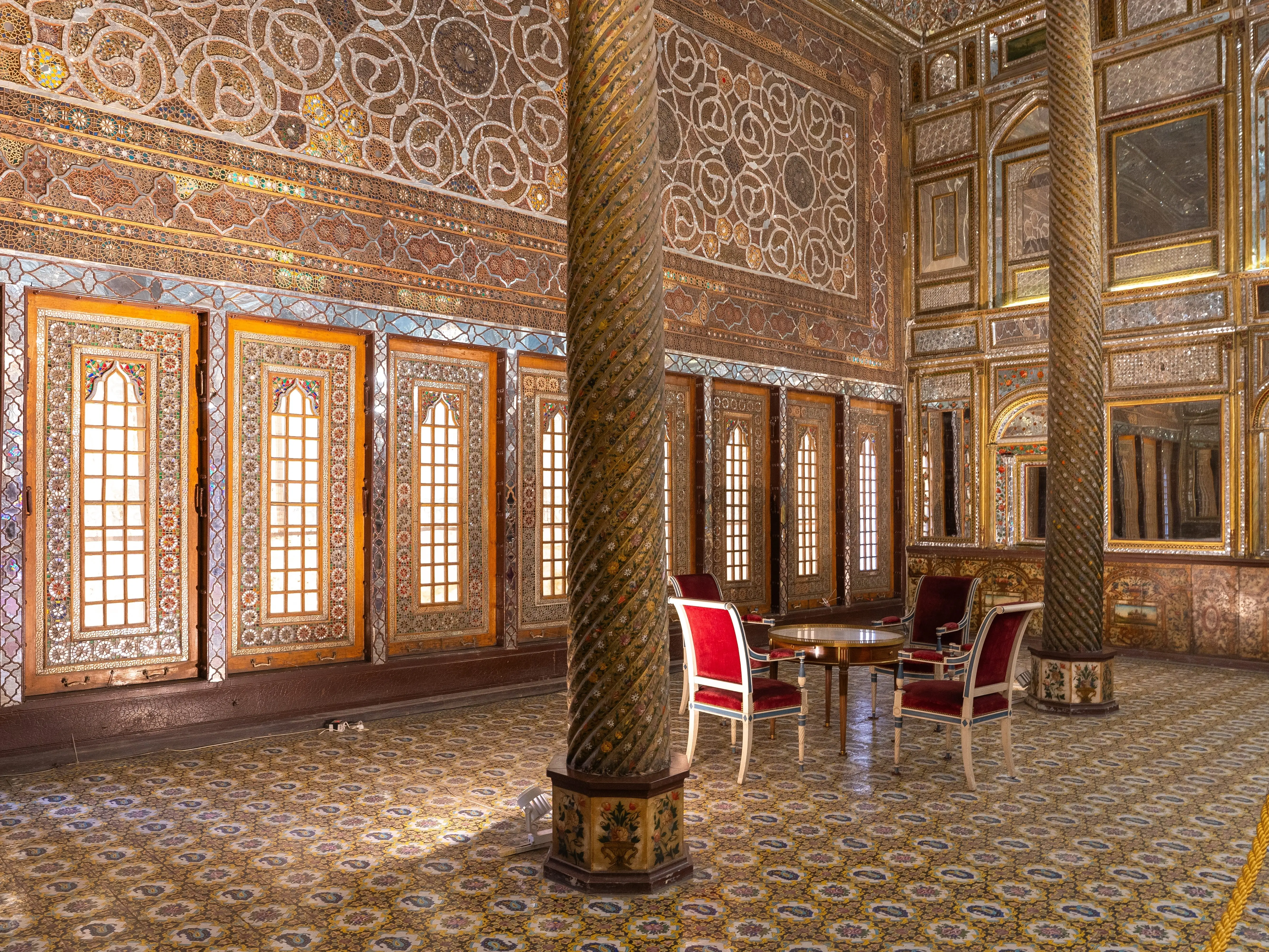 Inside Golestan Palace before Iran strikes