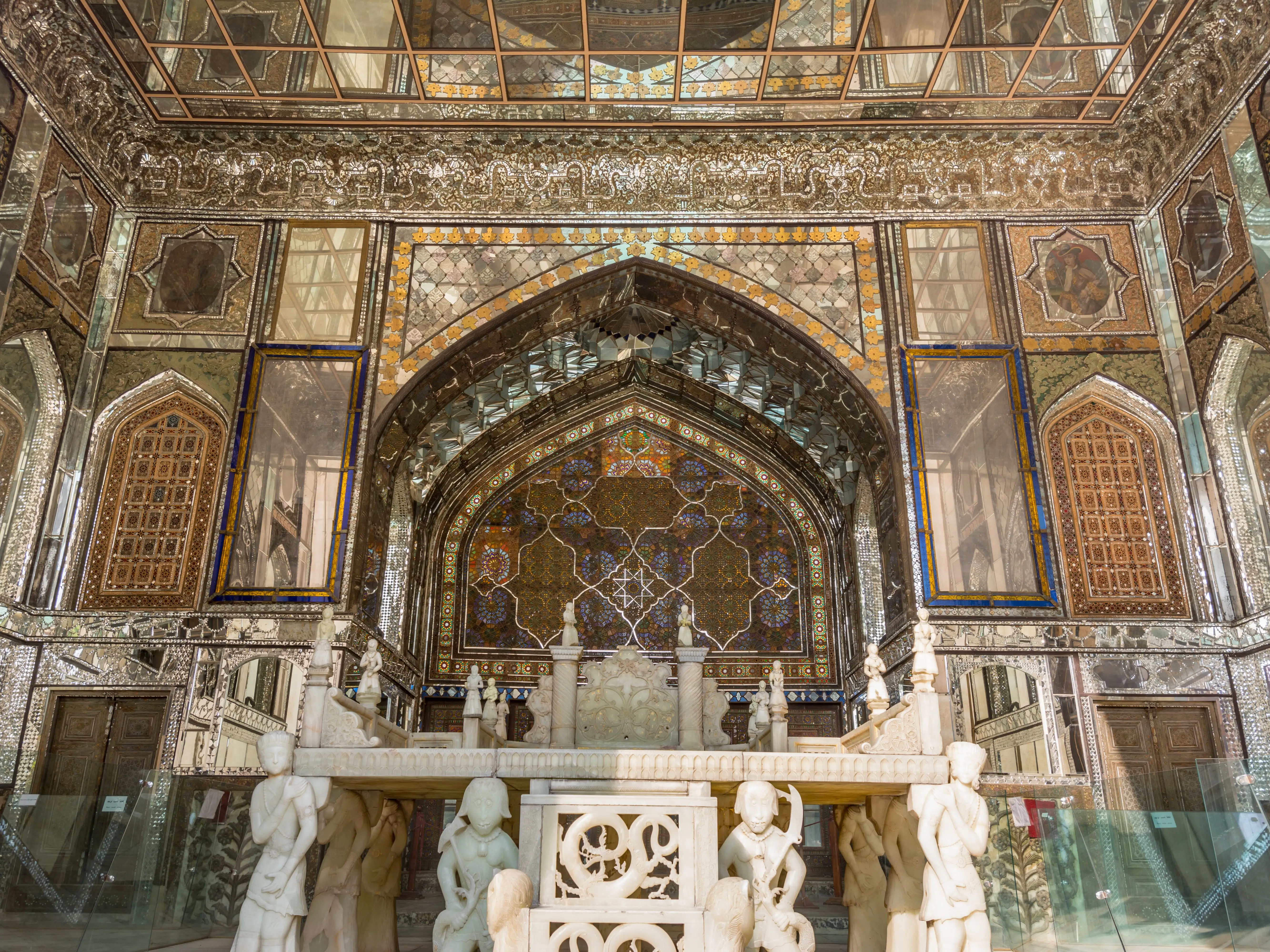Golestan Palace in Tehran before Iran strikes