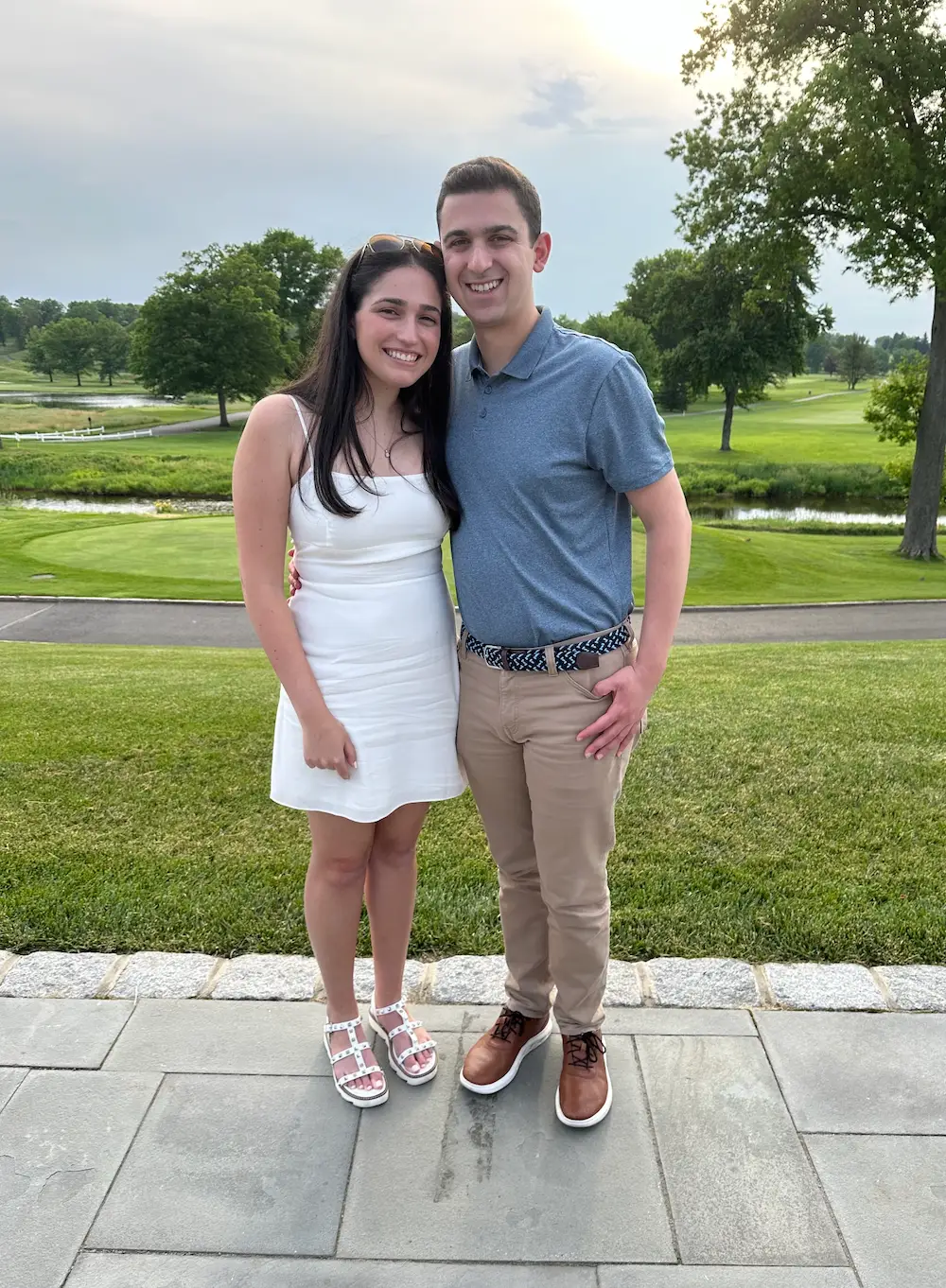 Here we are celebrating my 25th birthday at my country club.