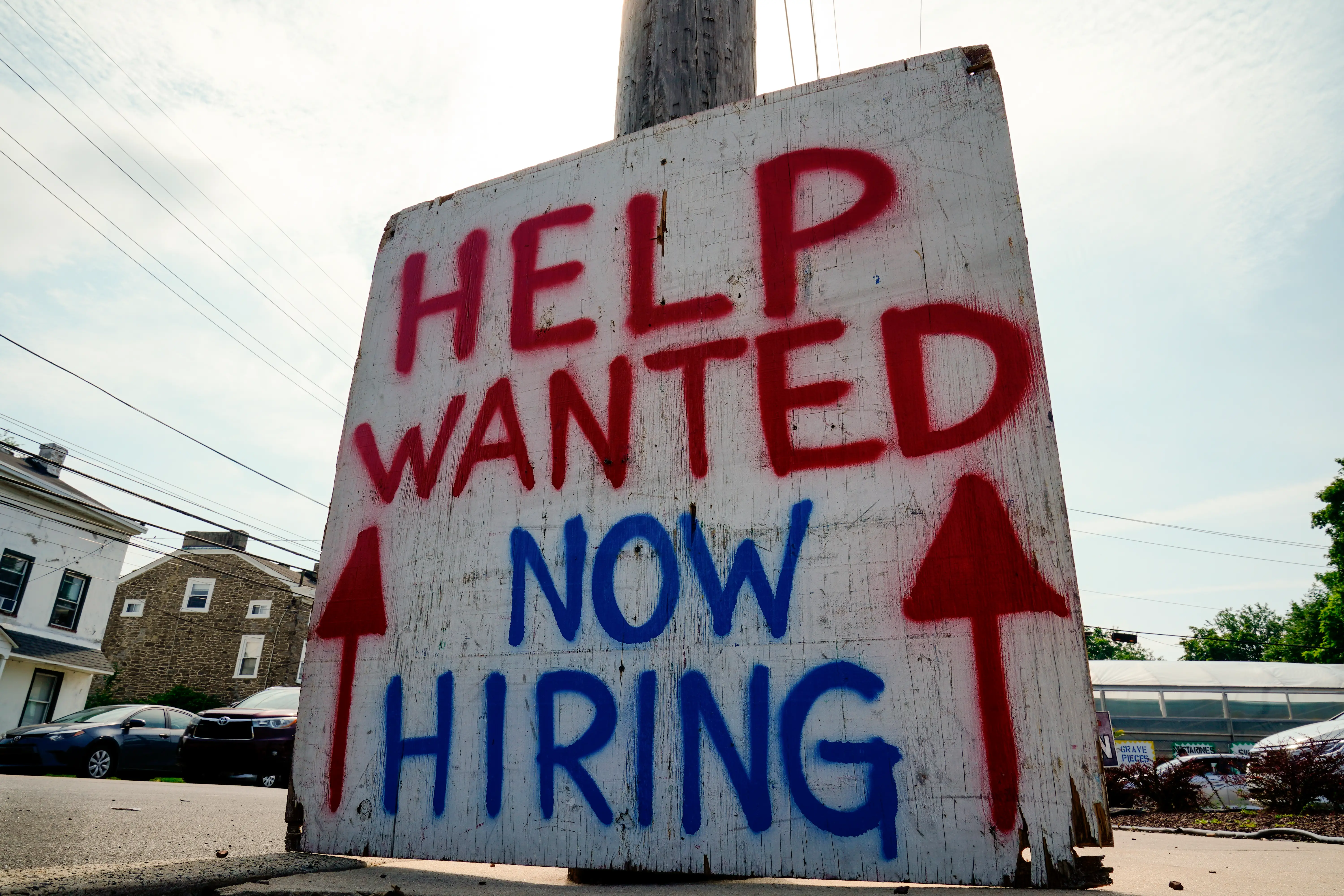 Help wanted sign
